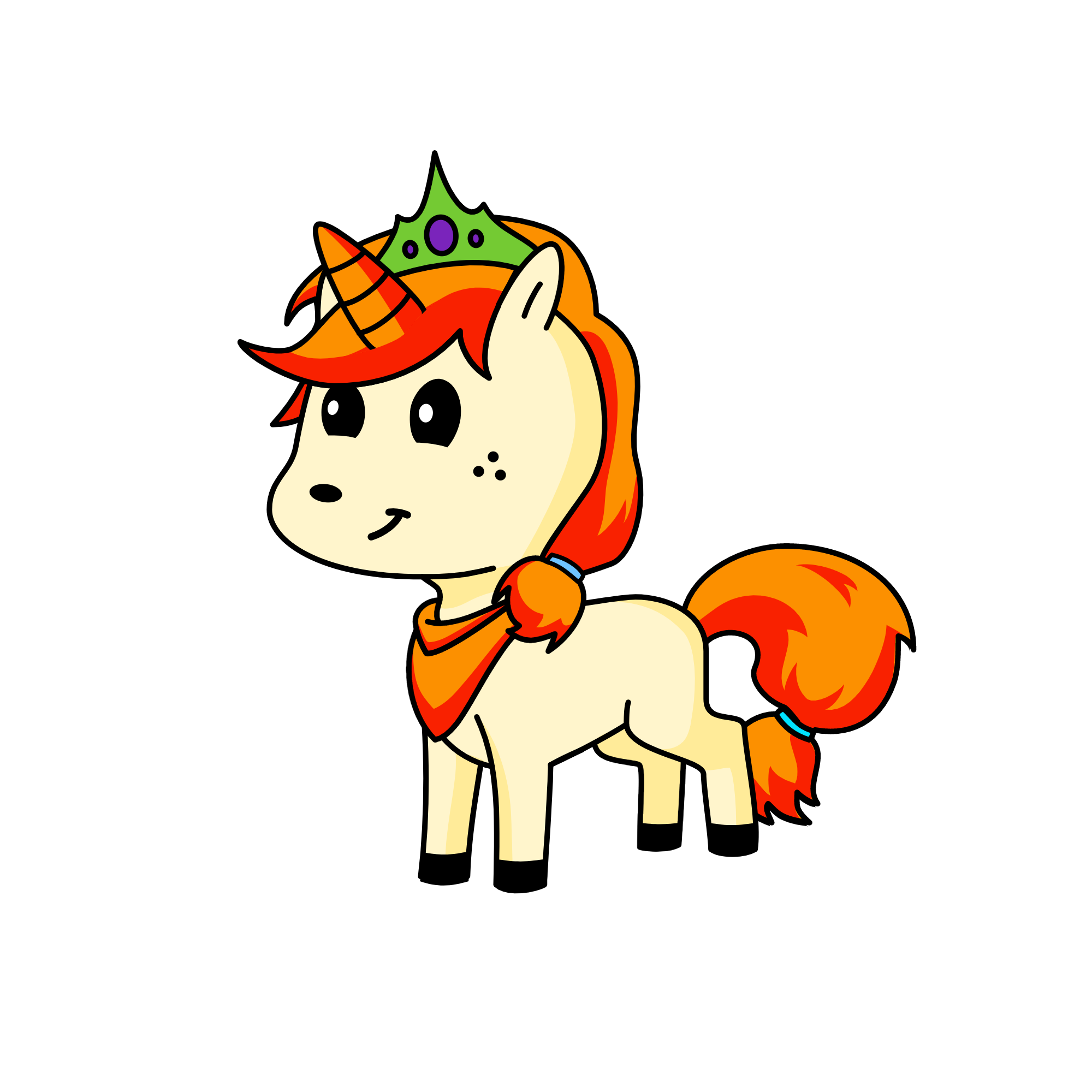 Apple jack, the unicorn