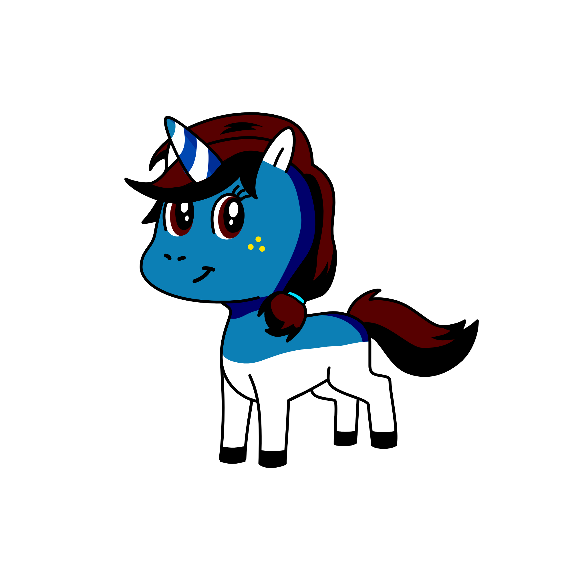 Swimmer, the unicorn
