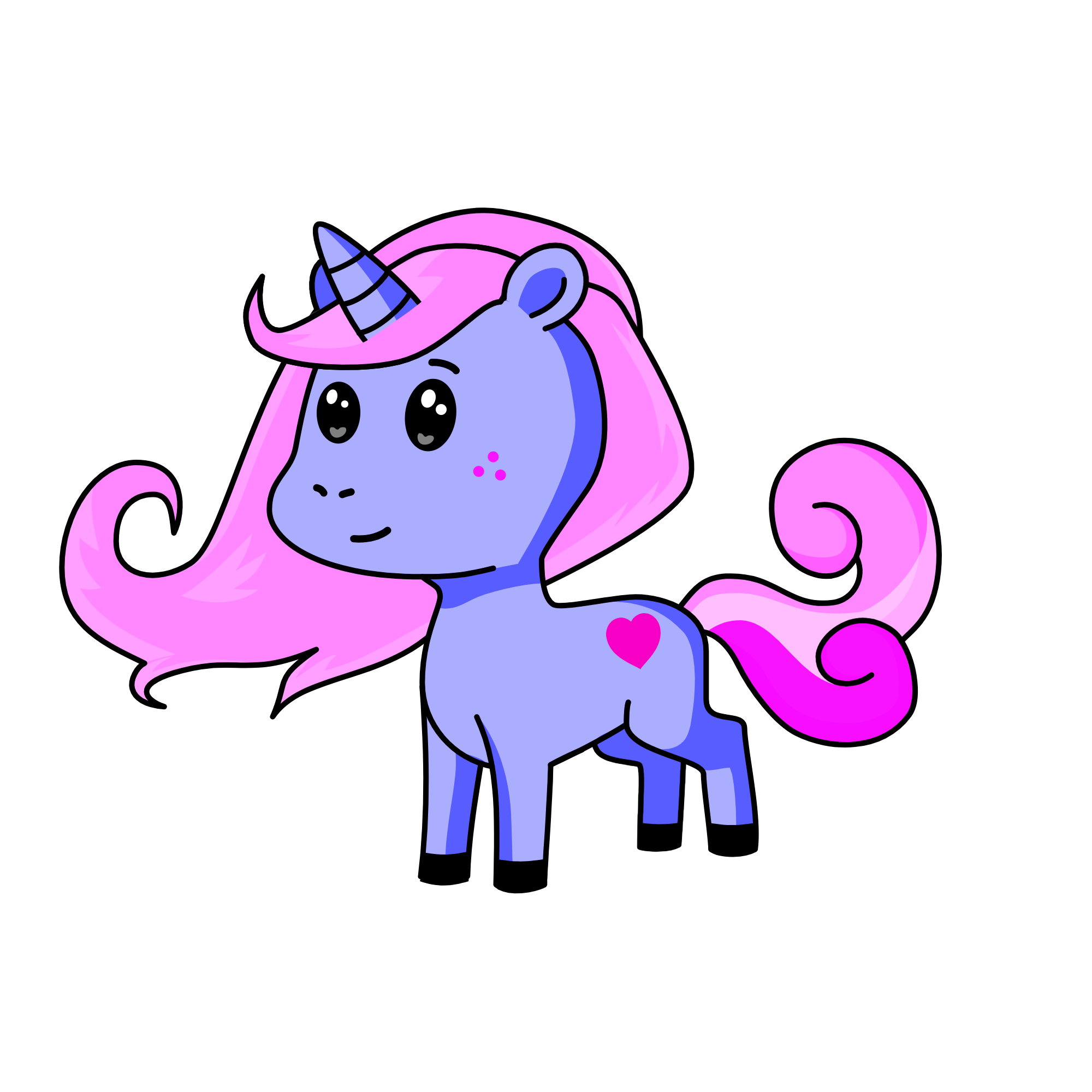 Hope, the unicorn