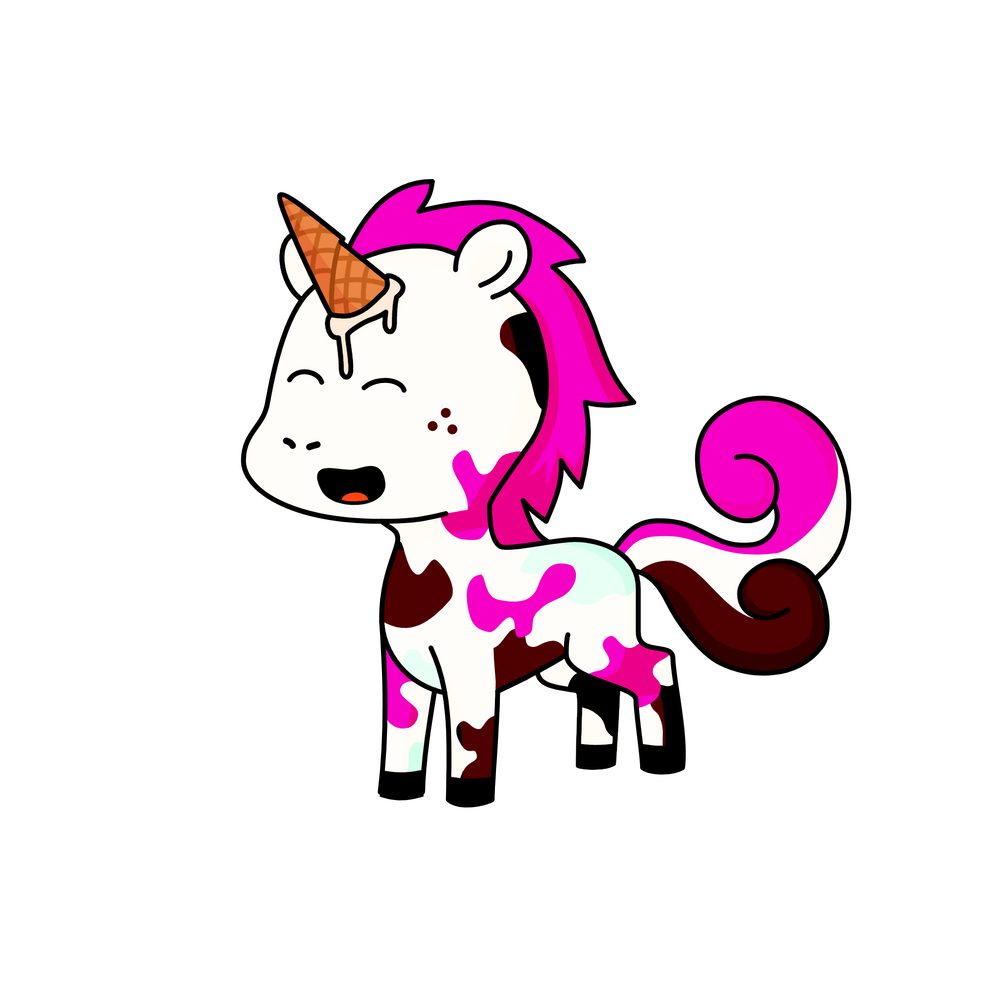 Neapolitan, the unicorn