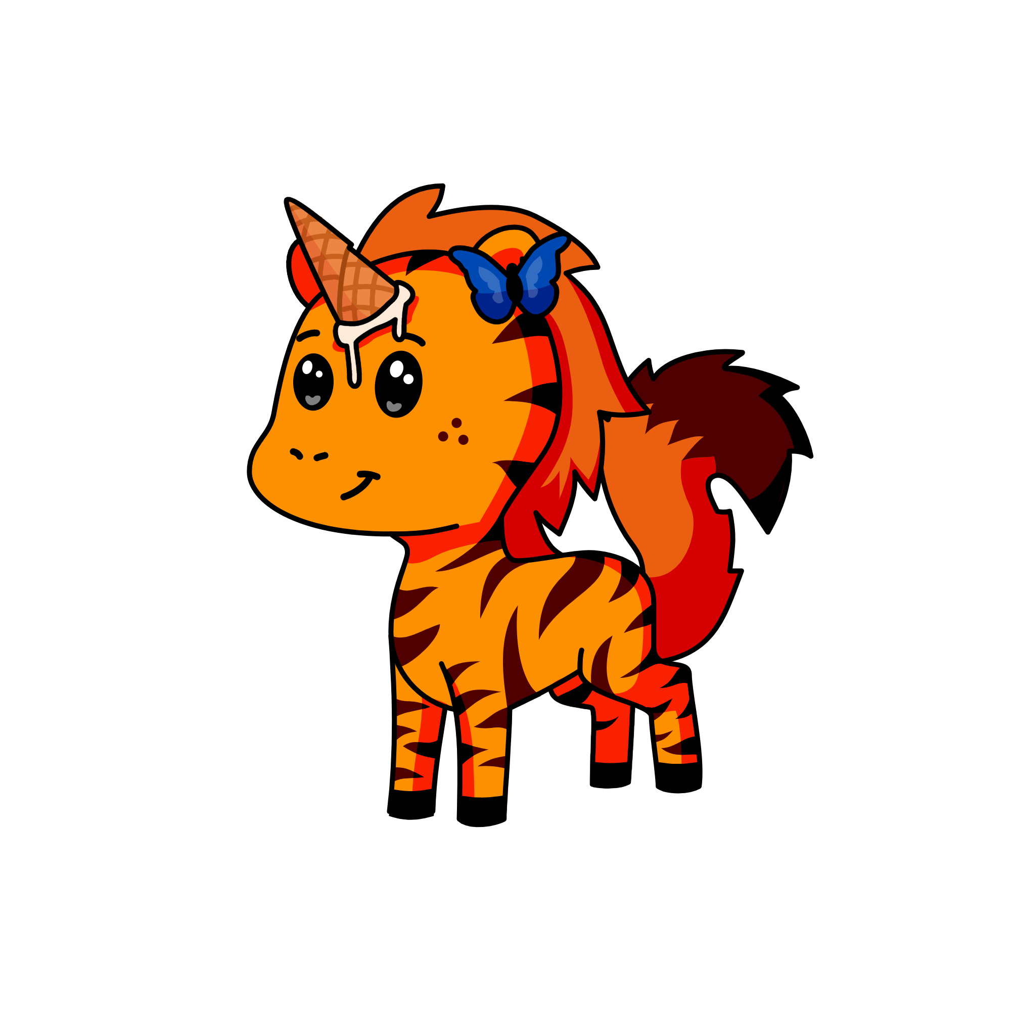 Desert Tiger, the unicorn