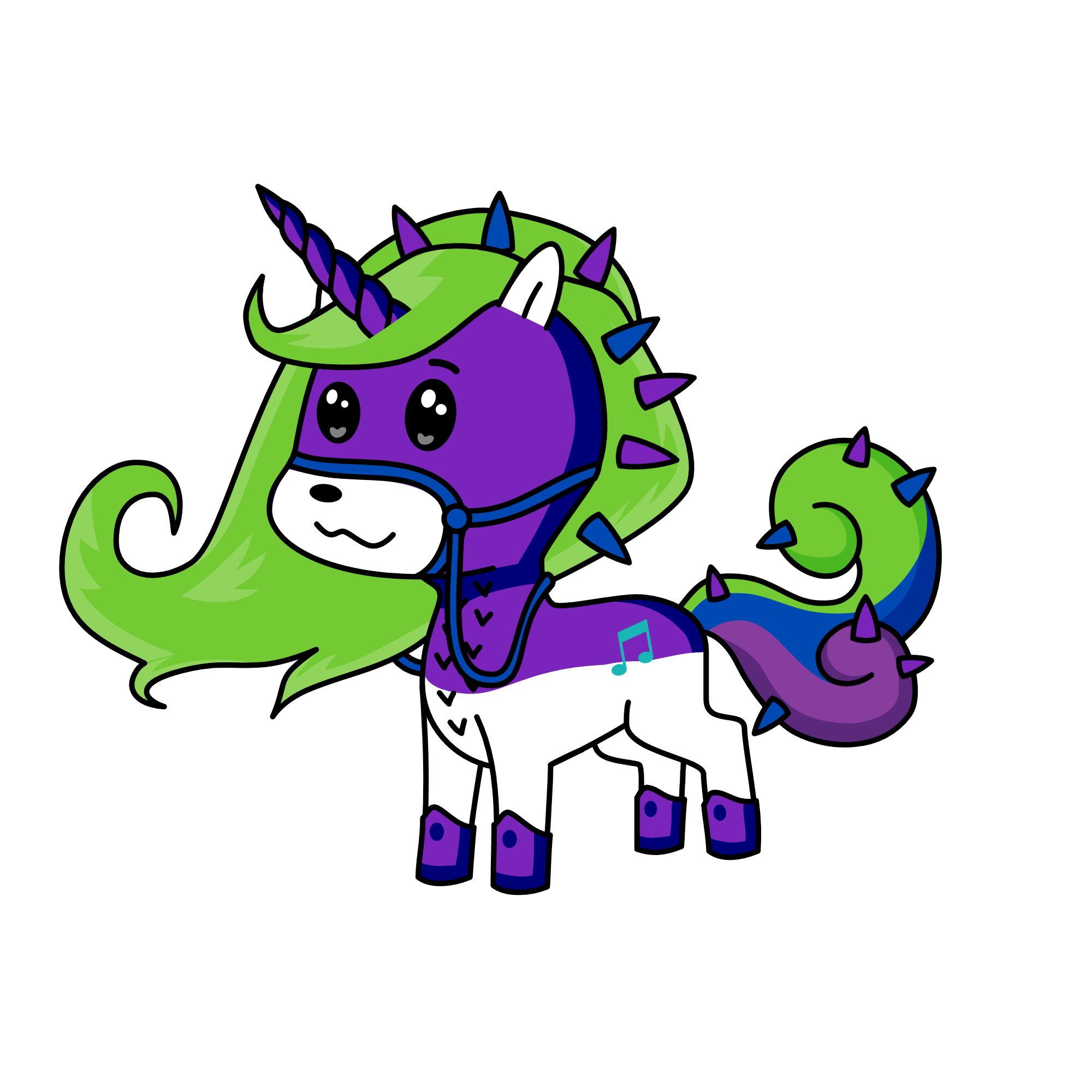 Bekah, the unicorn