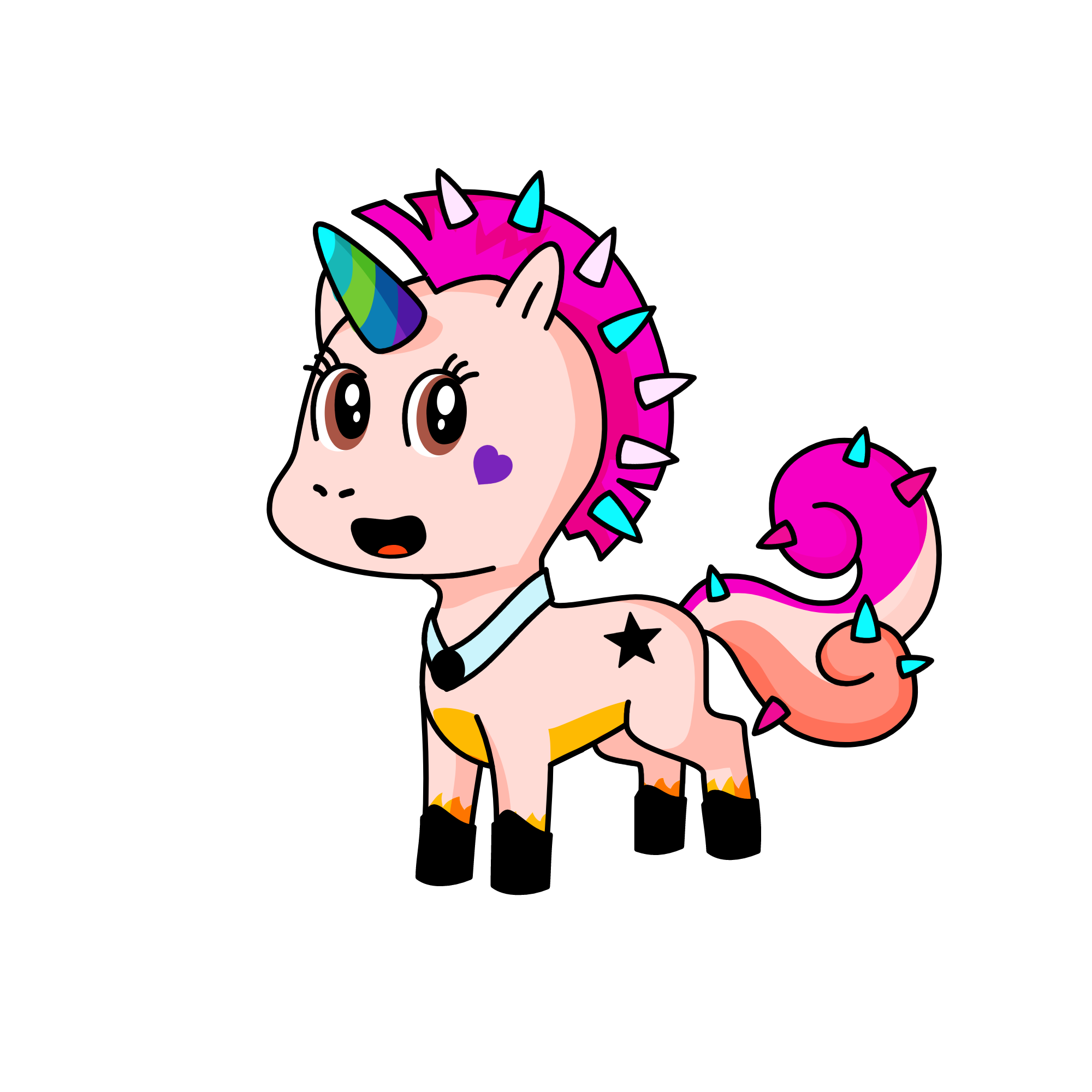 Biffens, the unicorn