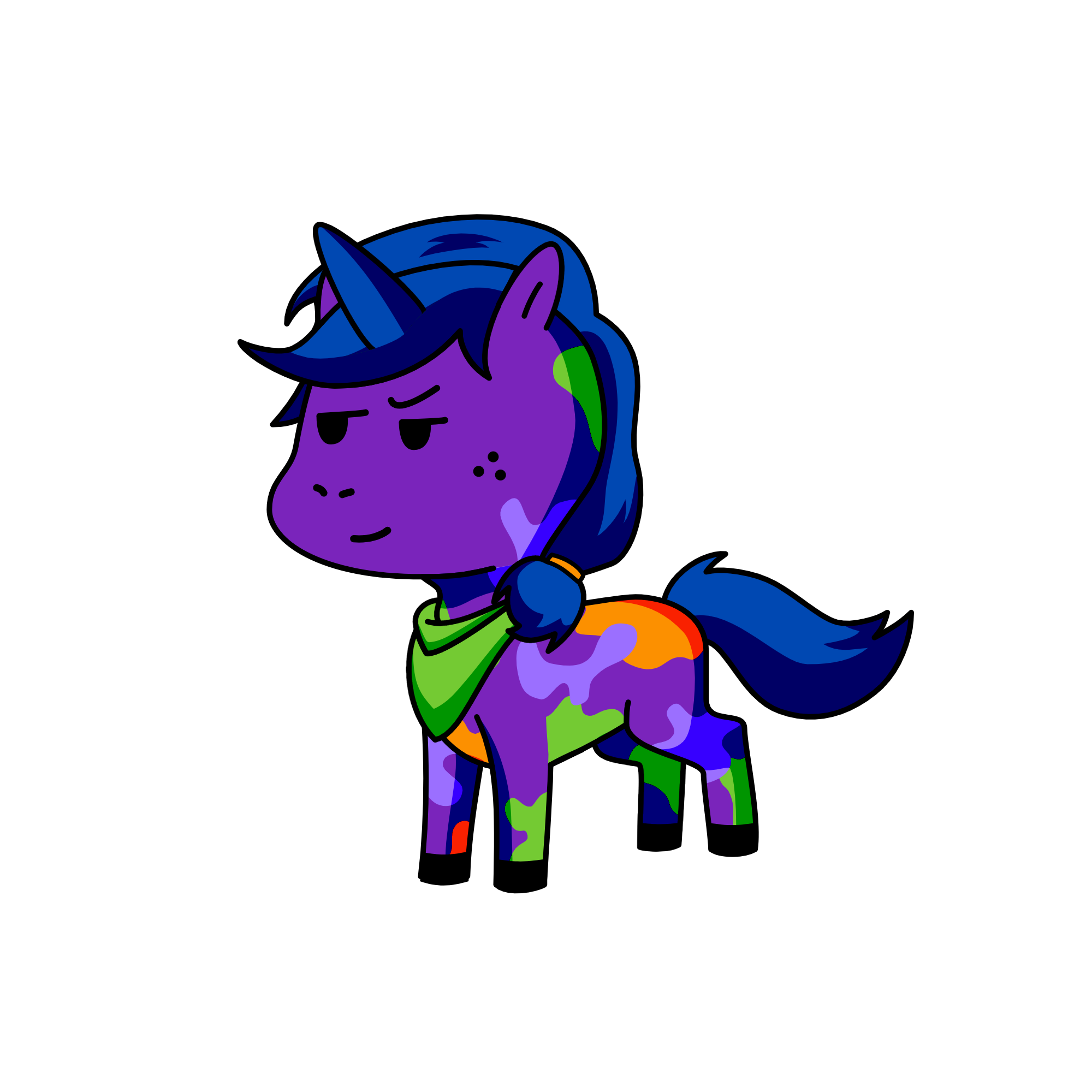 Corinnicorn, the unicorn