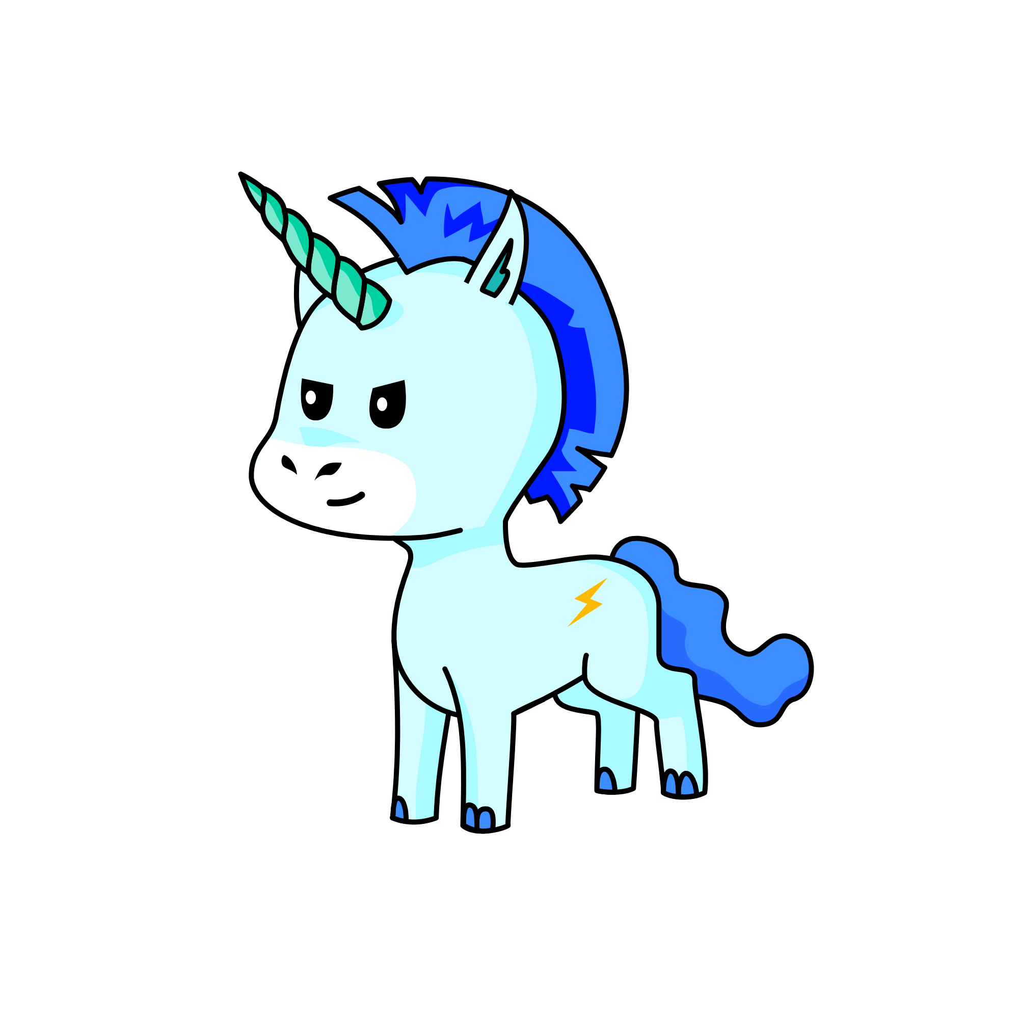 Georgie, the unicorn