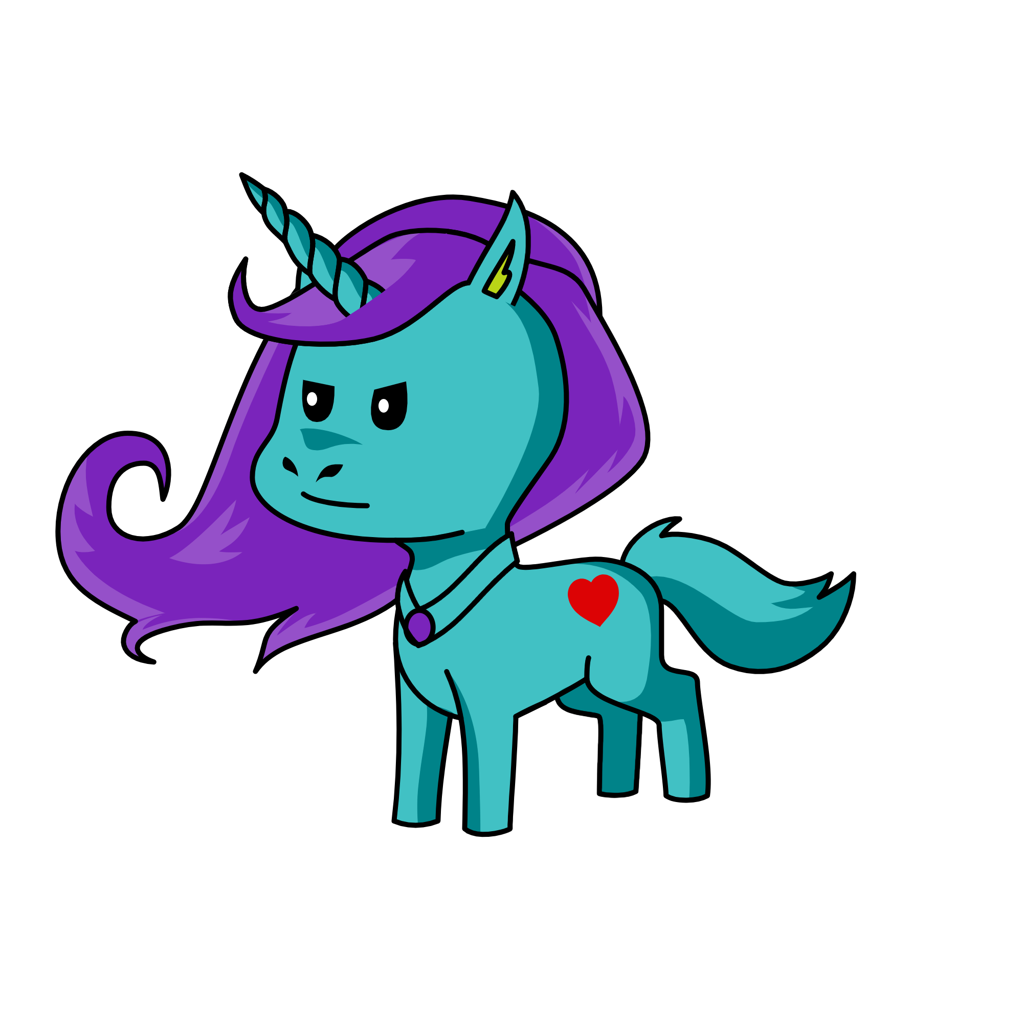Elsa, the unicorn