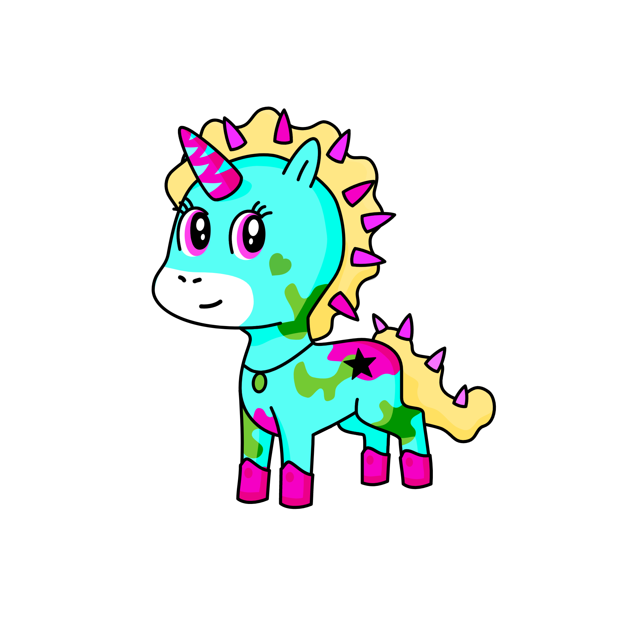 Mumzzy, the unicorn
