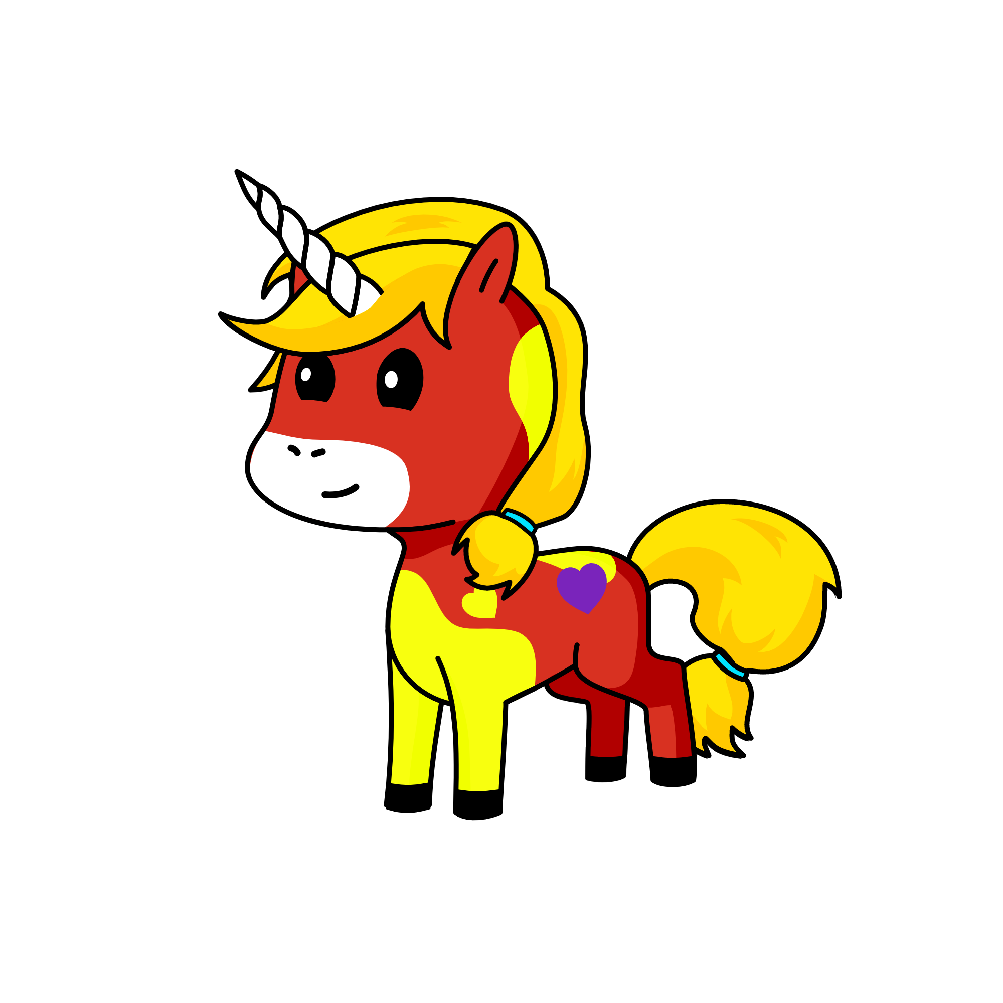 Heart, the unicorn