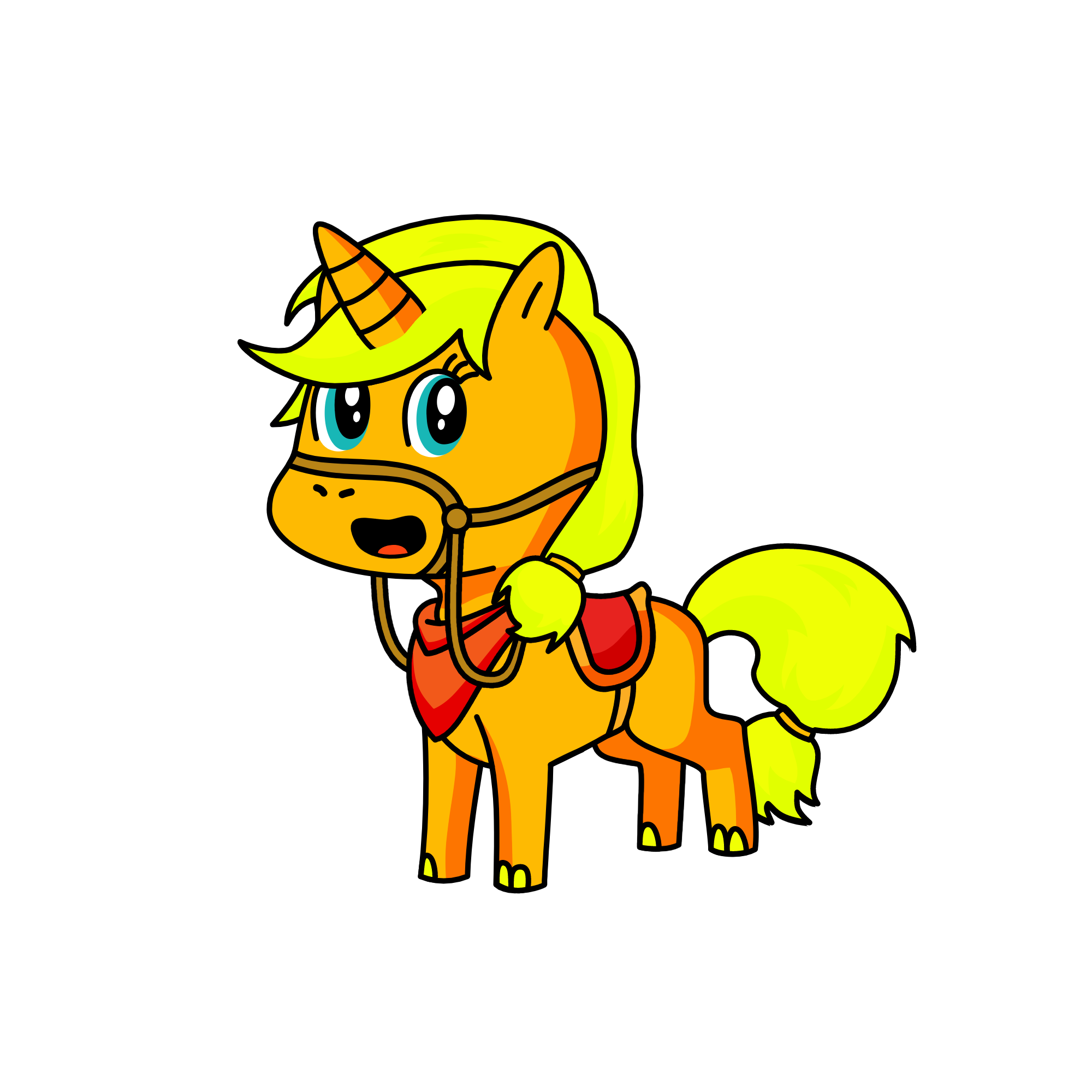 Charlotte, the unicorn