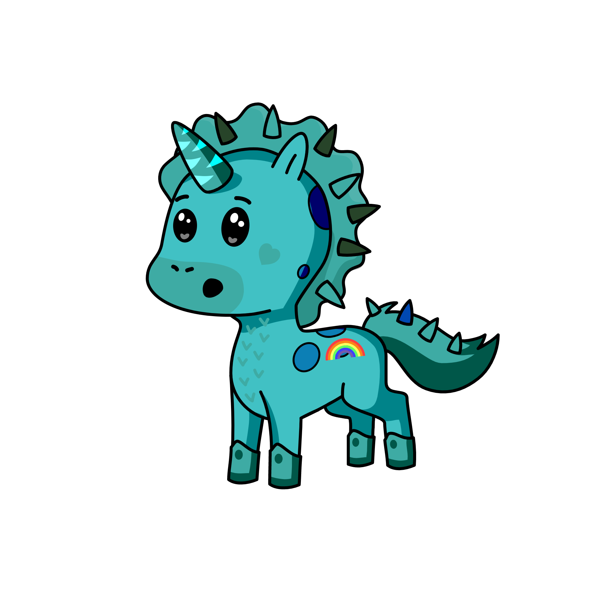seacorn, the unicorn