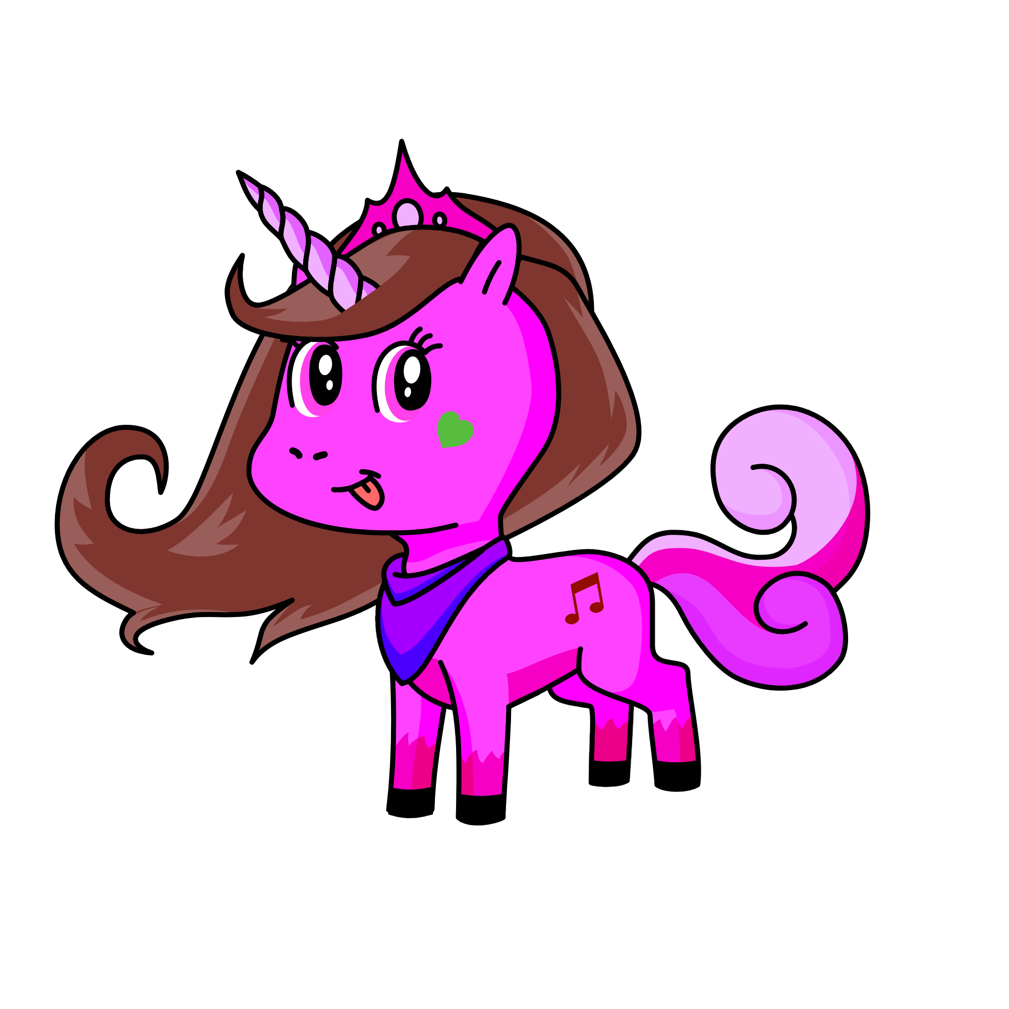 Kelly, the unicorn