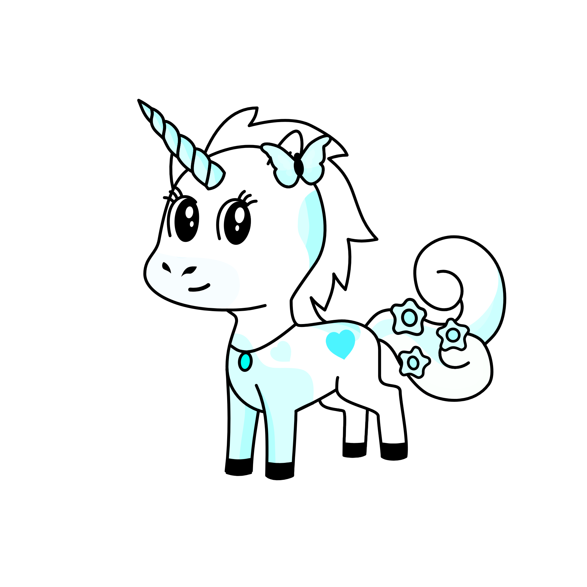 比給剌王, the unicorn