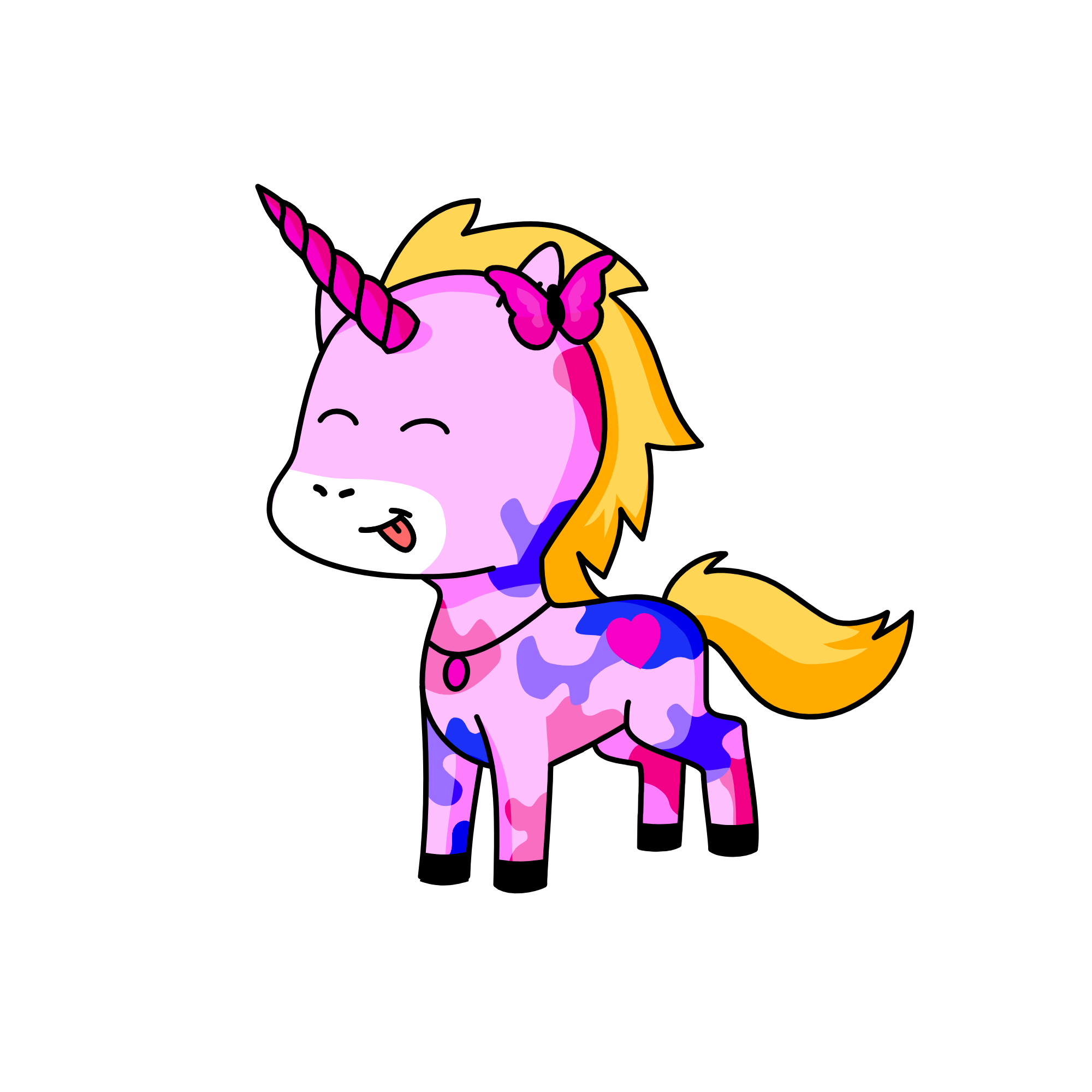 黃金, the unicorn