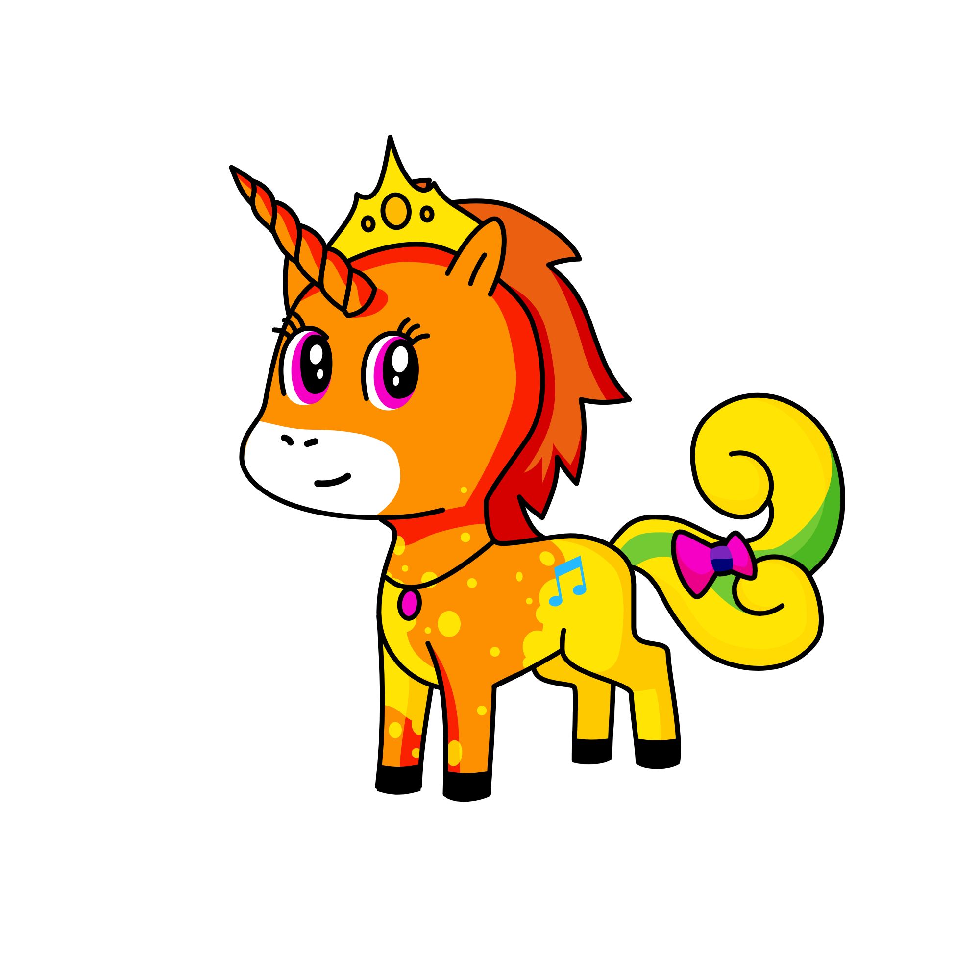 天后, the unicorn