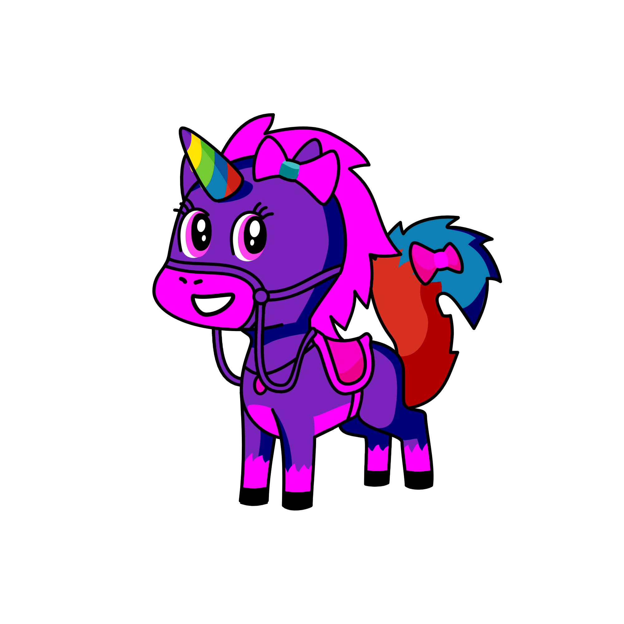 Rainbow Sunshine, the unicorn