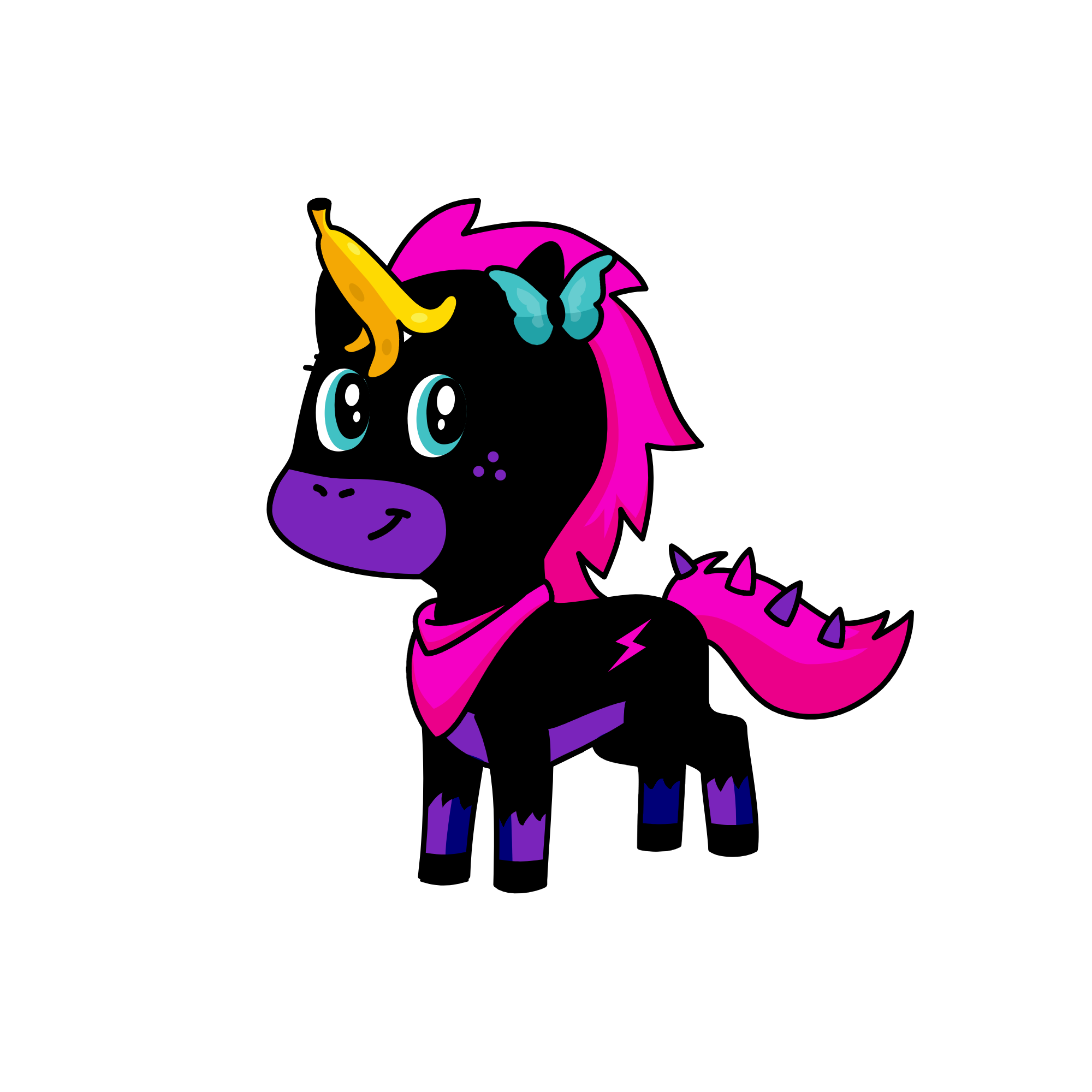 Lovely, the unicorn