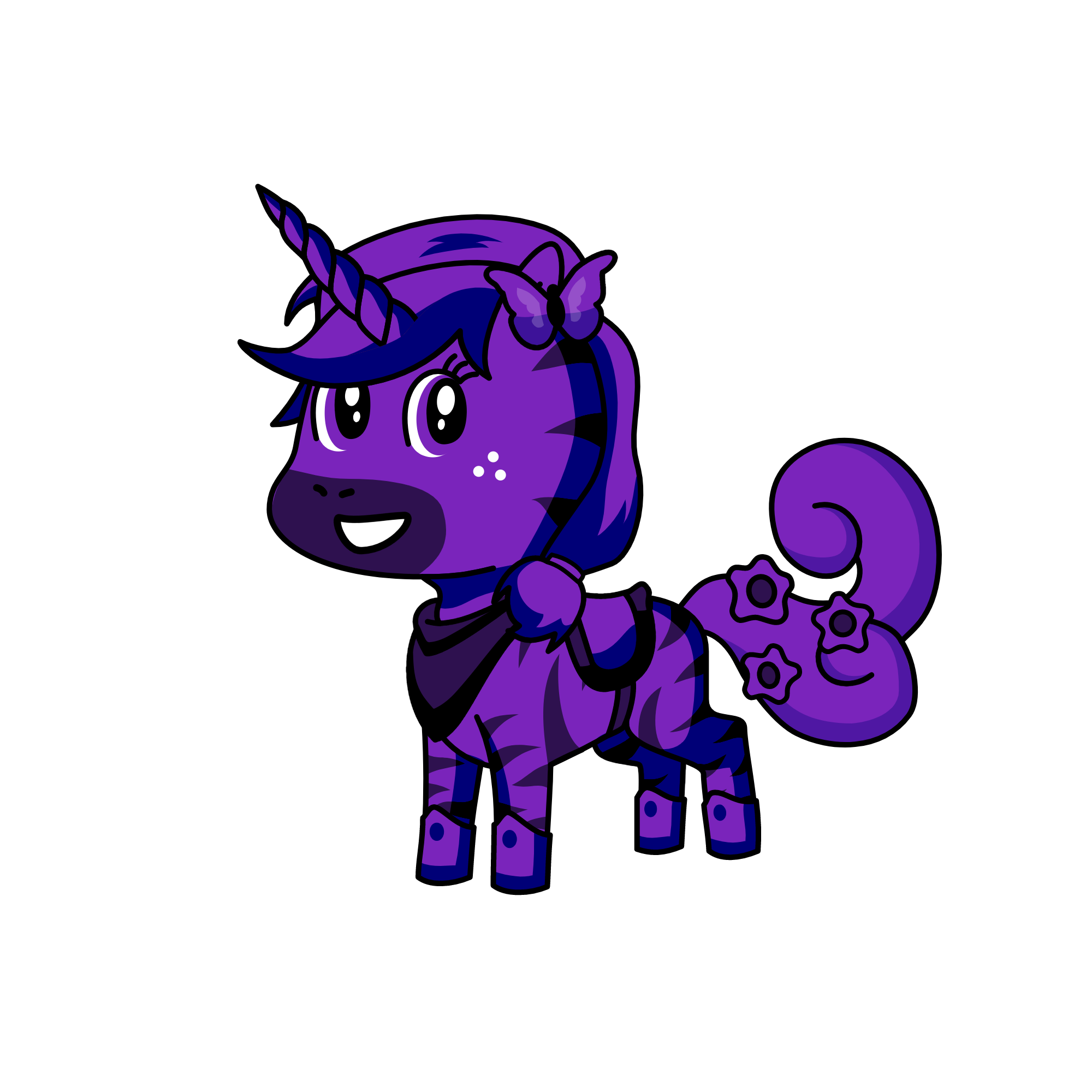 Voilet, the unicorn