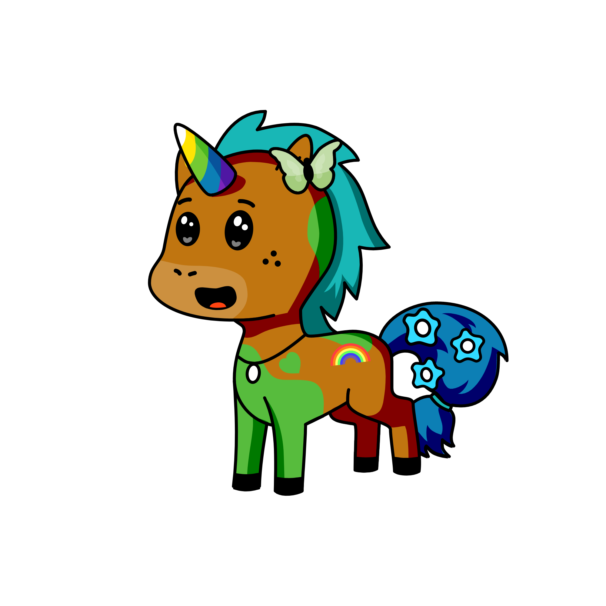 Buttercup, the unicorn