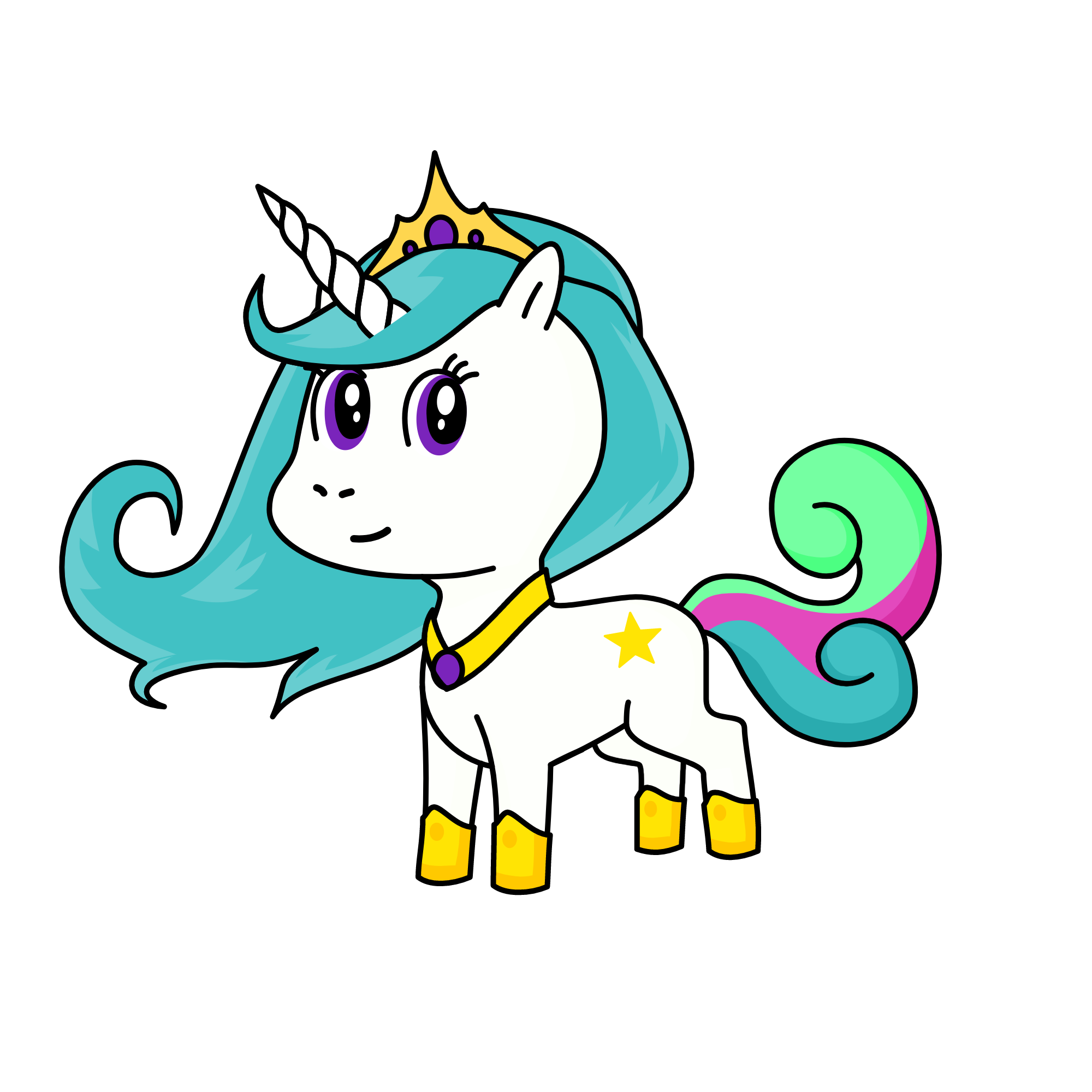 princess celestia, the unicorn