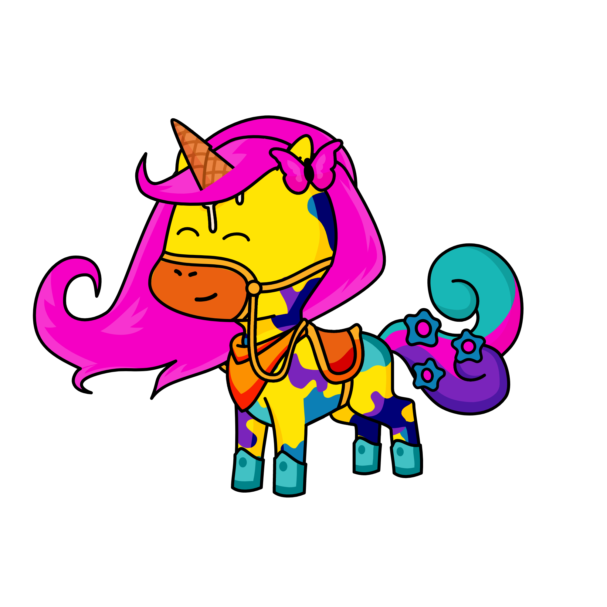 Shine, the unicorn