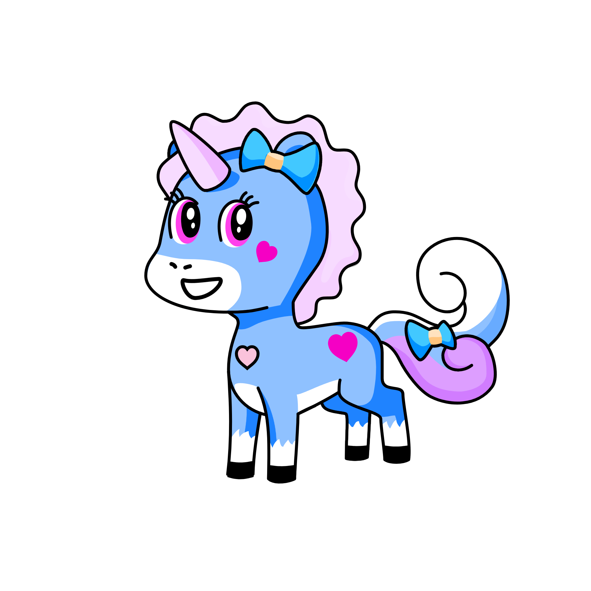 cotton candy, the unicorn