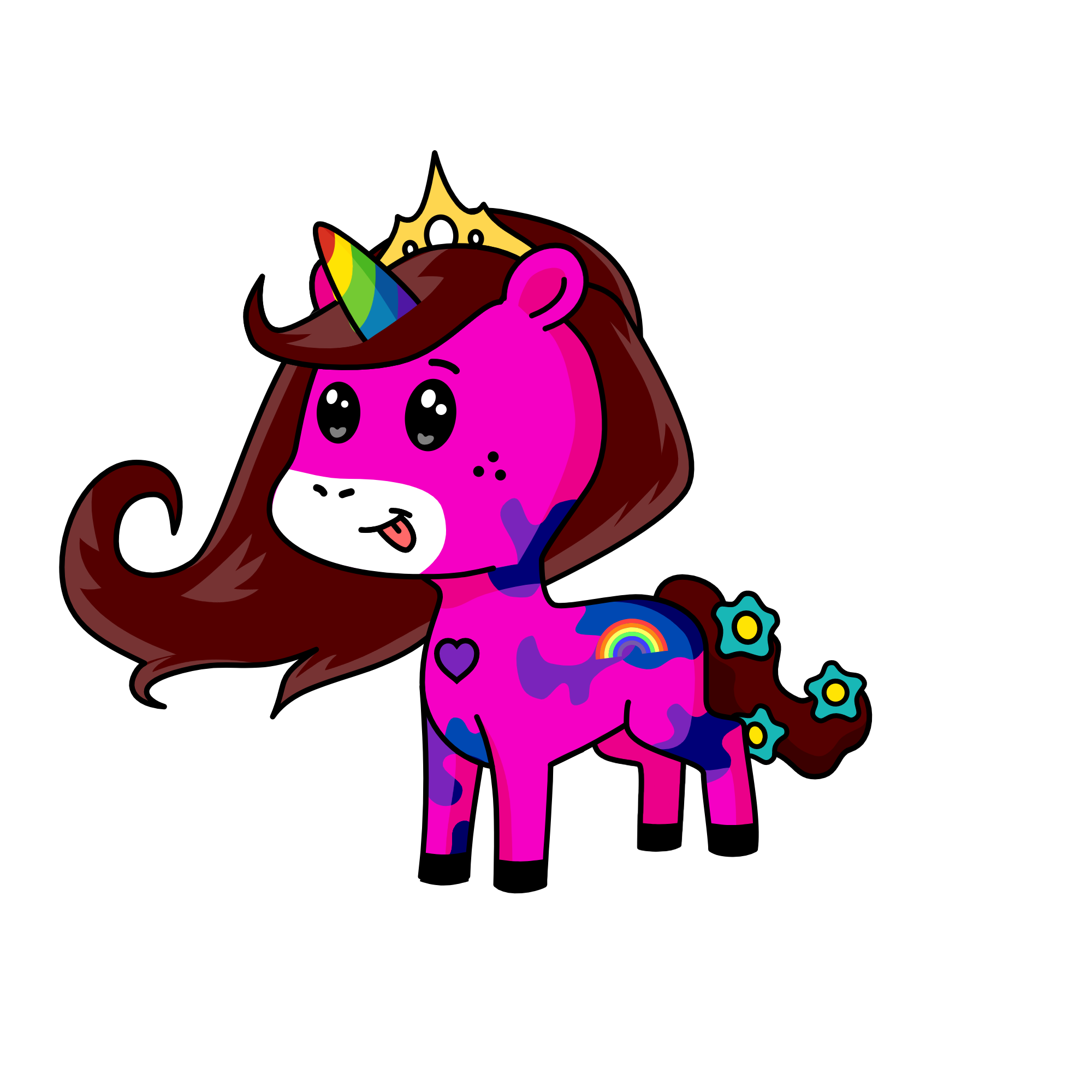 Snowy, the unicorn