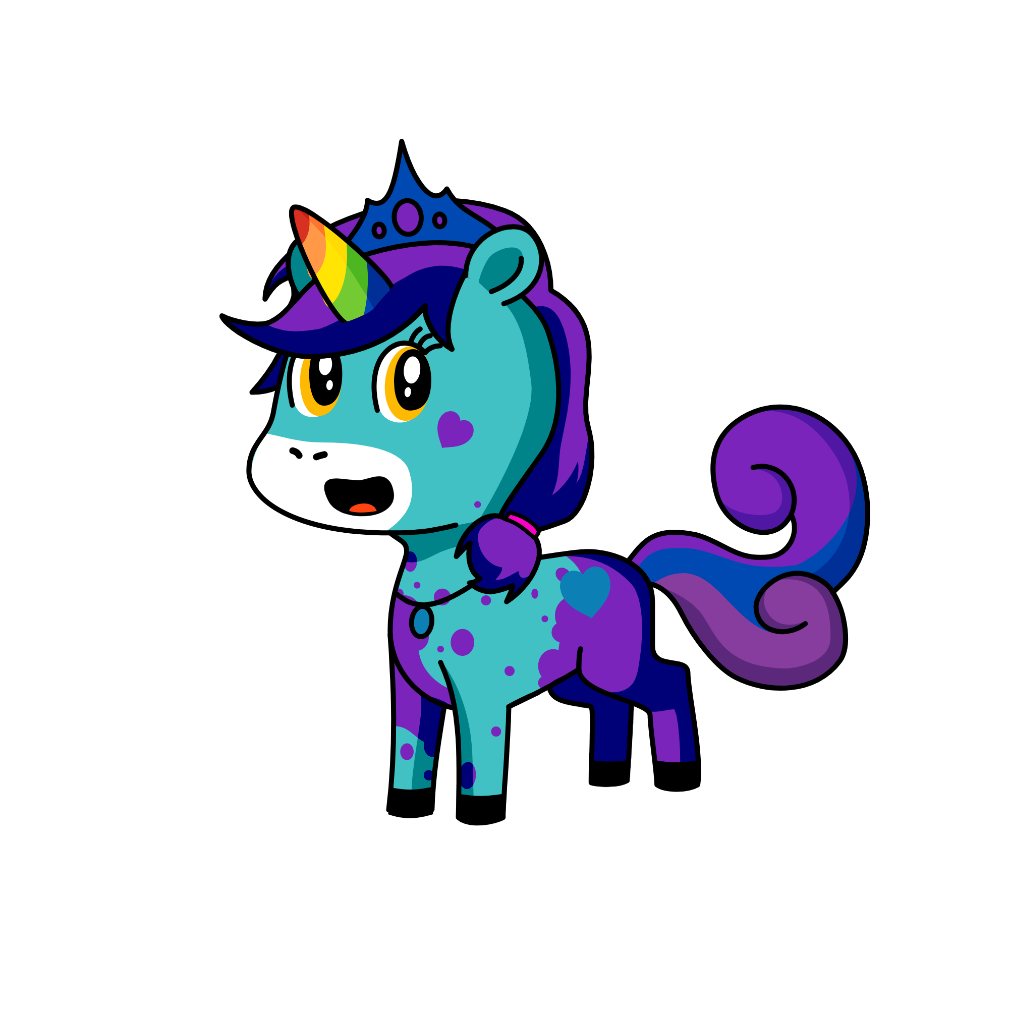 any, the unicorn