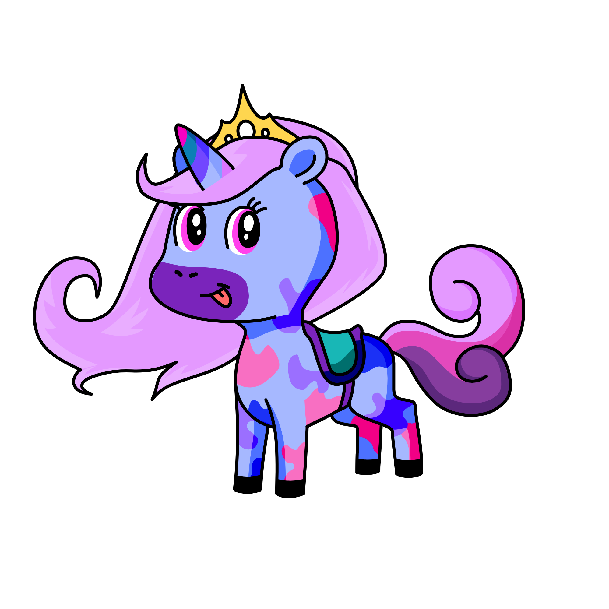 sparkles, the unicorn