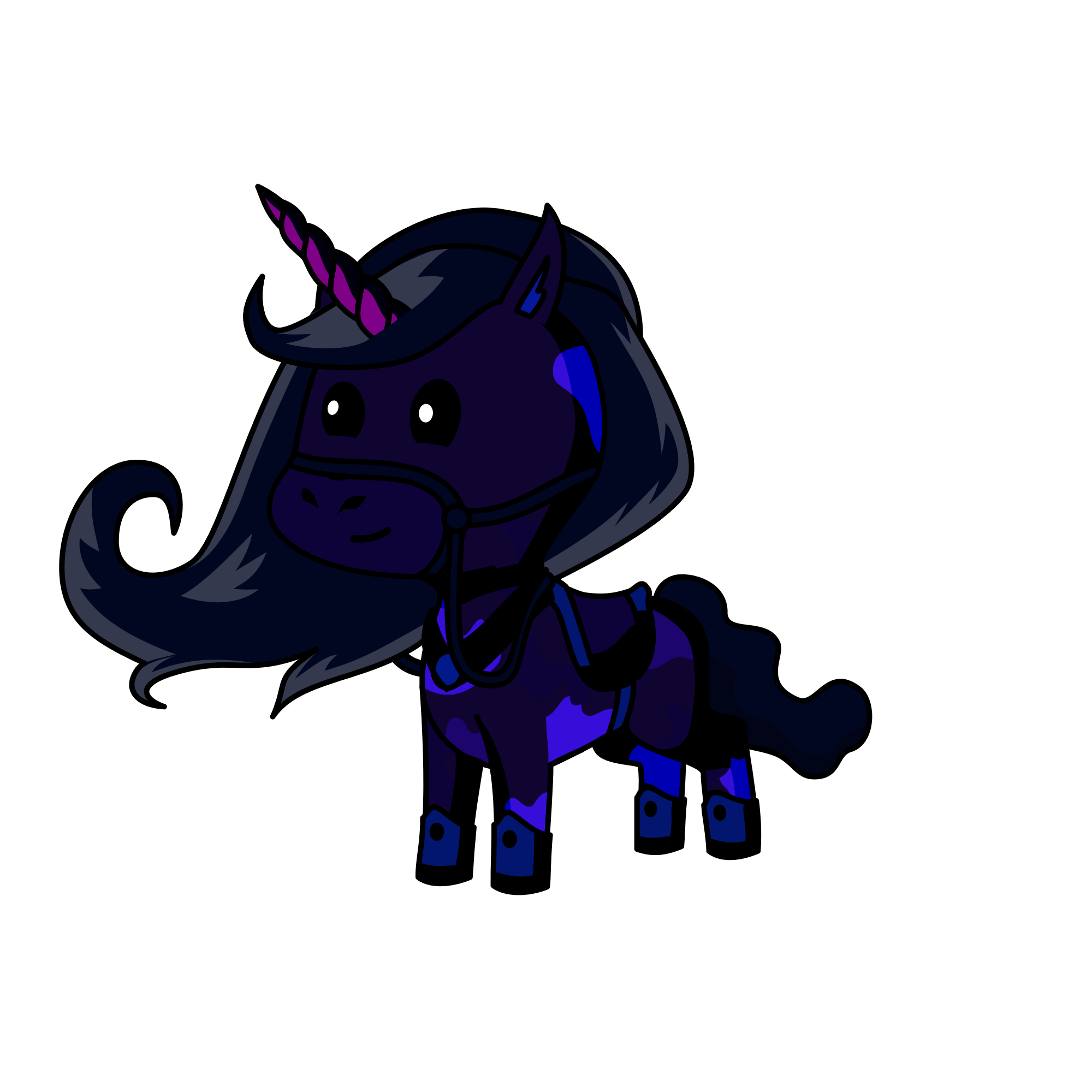 Night, the unicorn