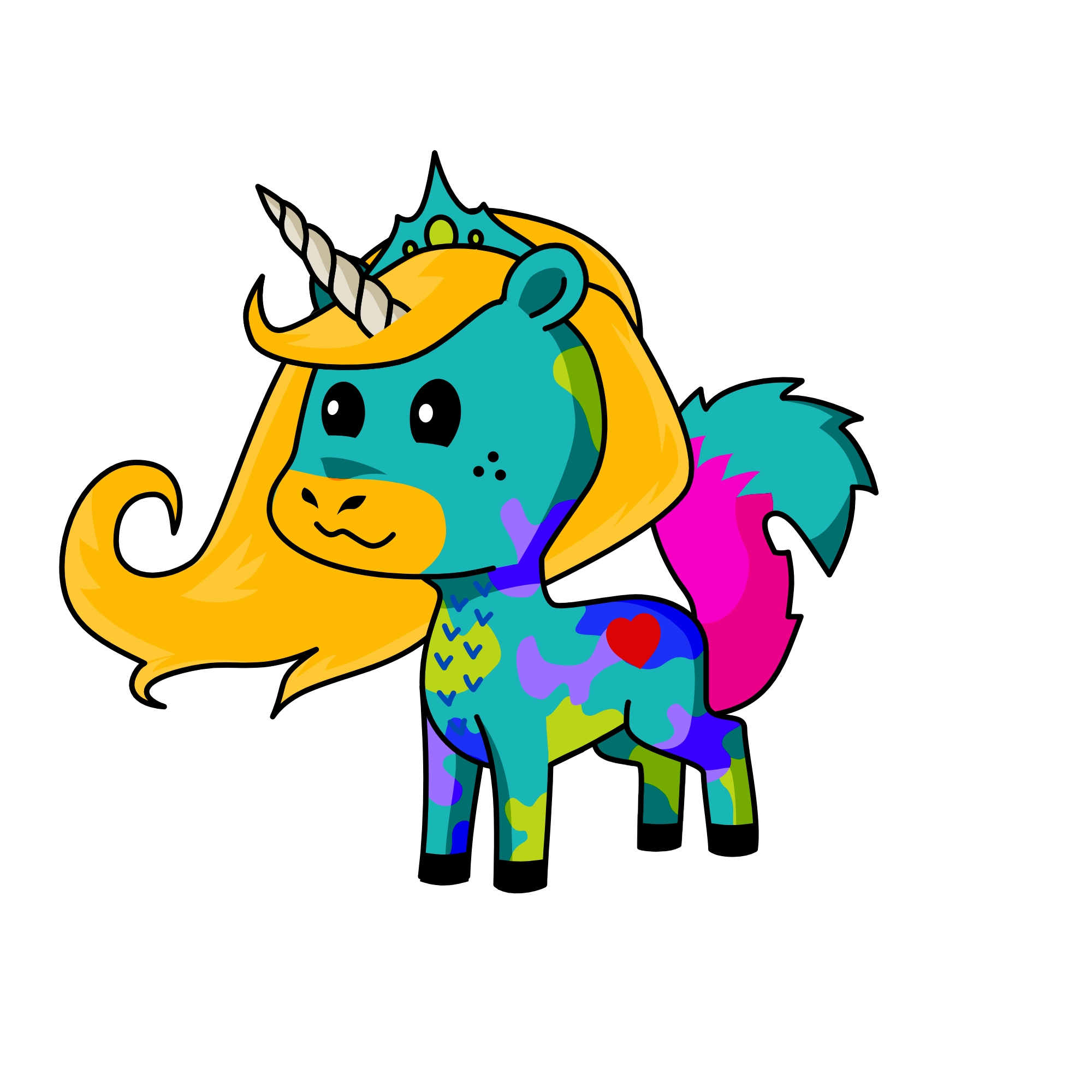 mimi, the unicorn