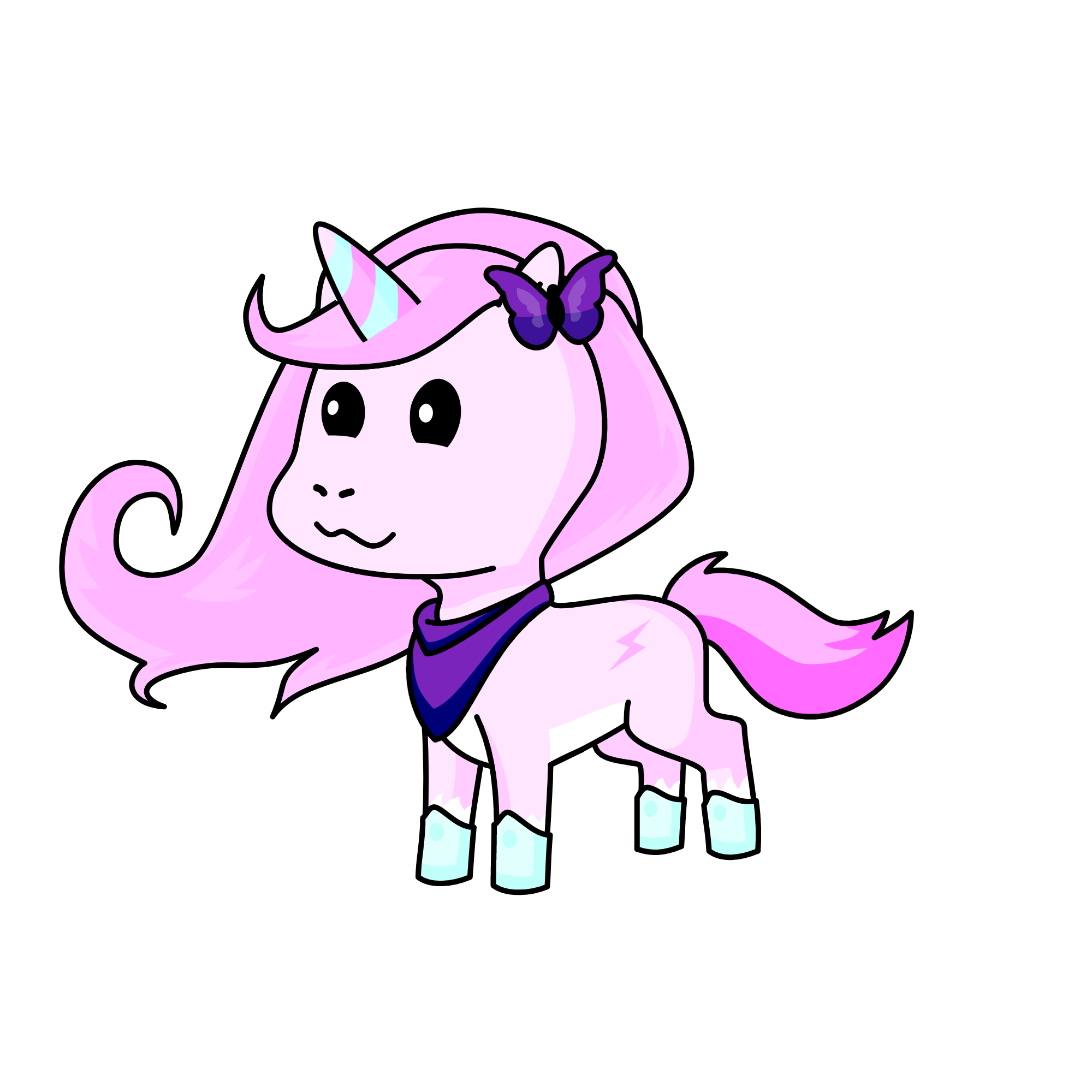 Merycherryblossom, the unicorn