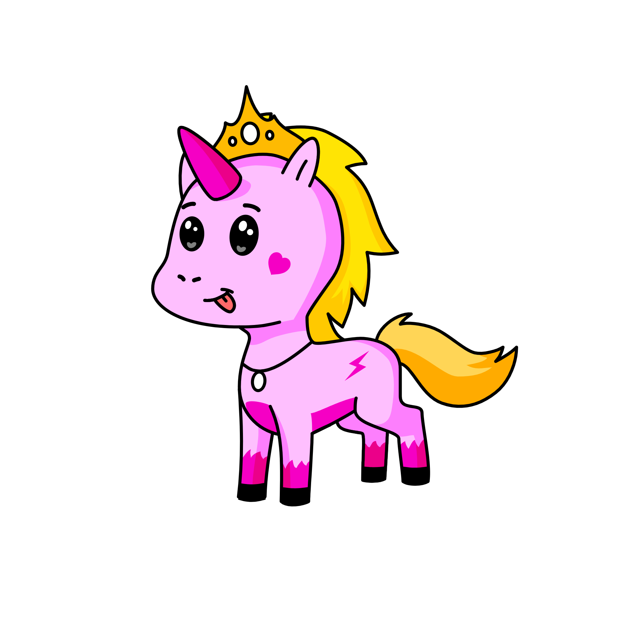 tina, the unicorn
