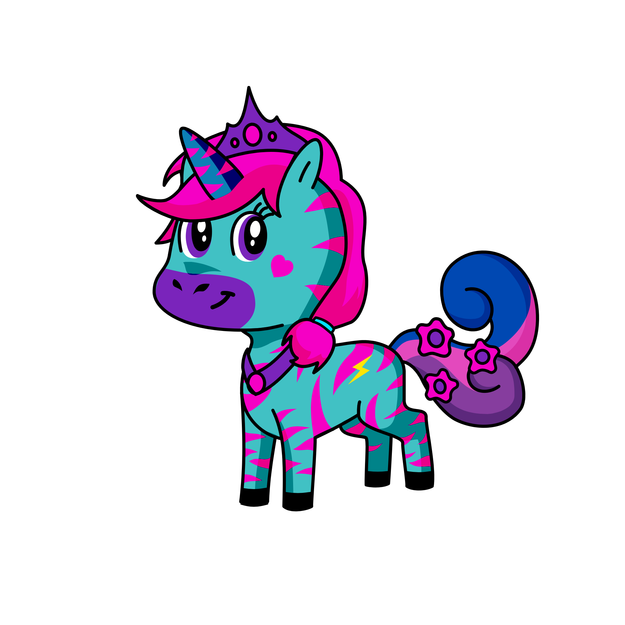 Fastacorn , the unicorn