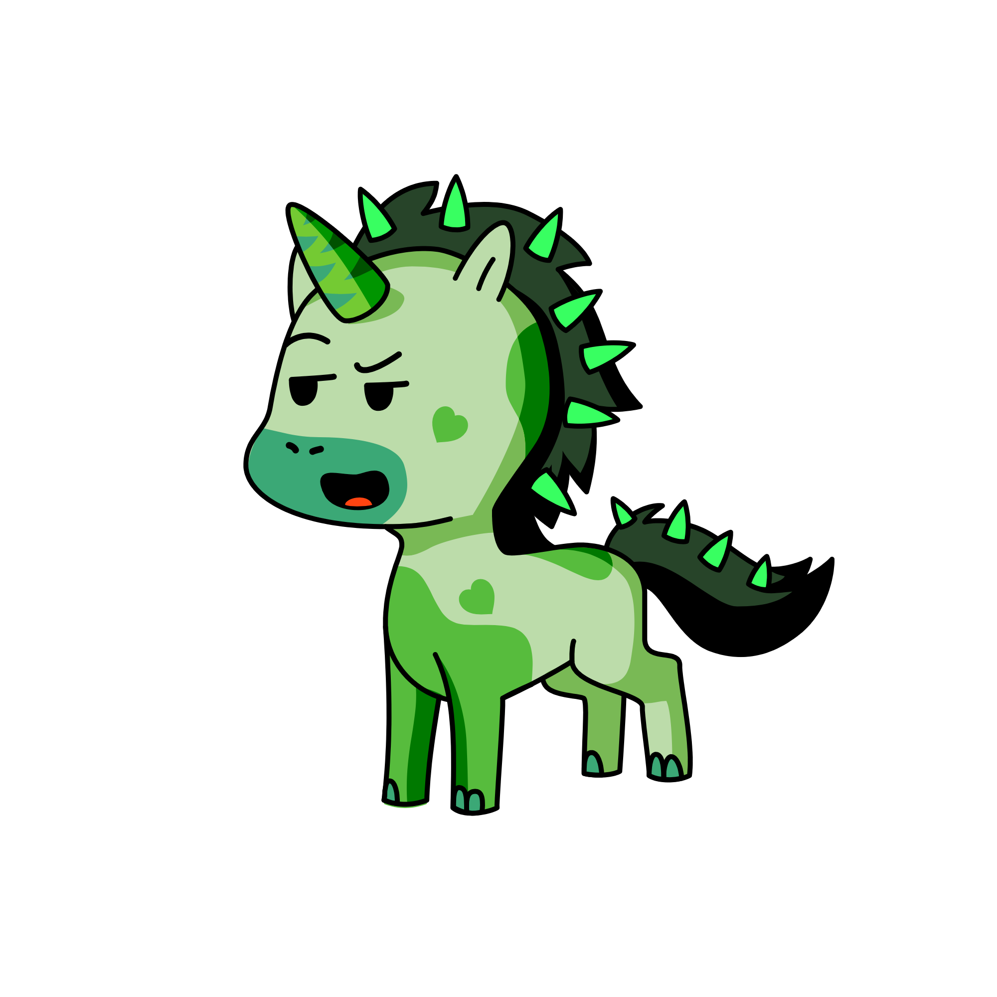 King of the jungle , the unicorn