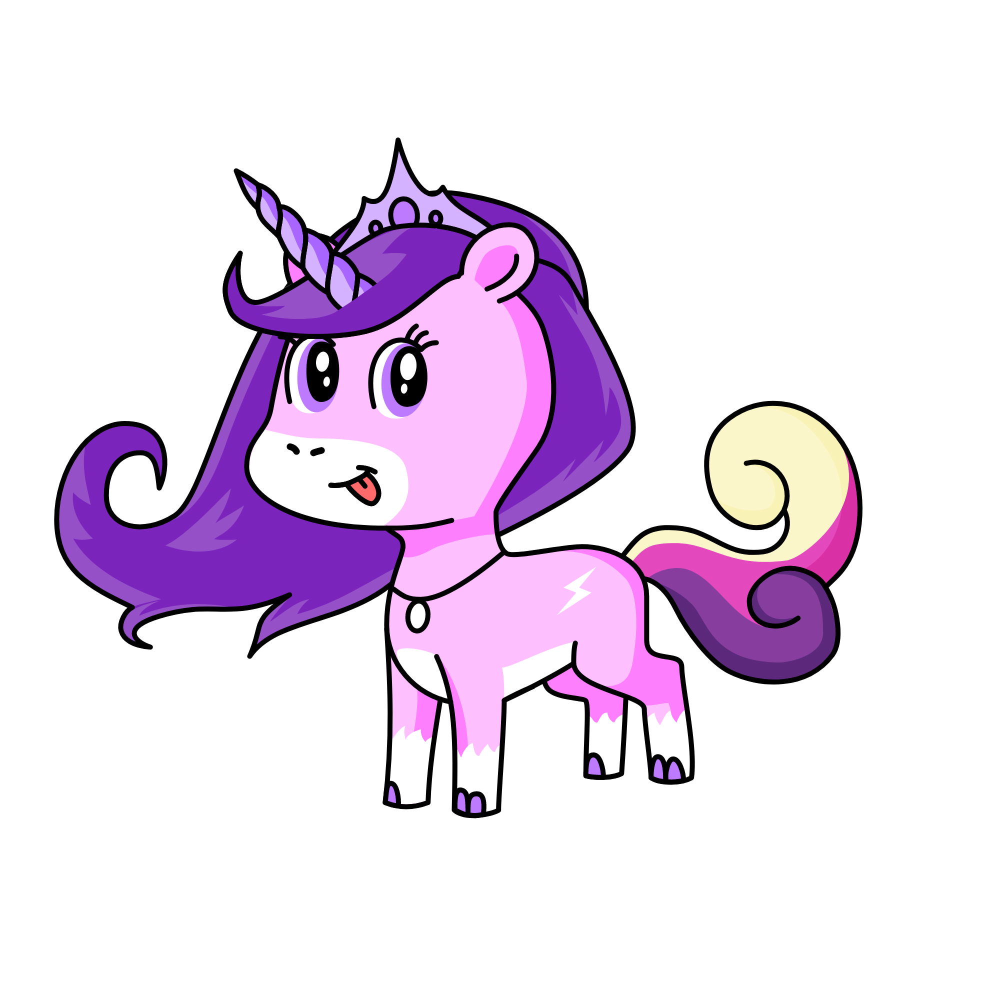 Riby, the unicorn