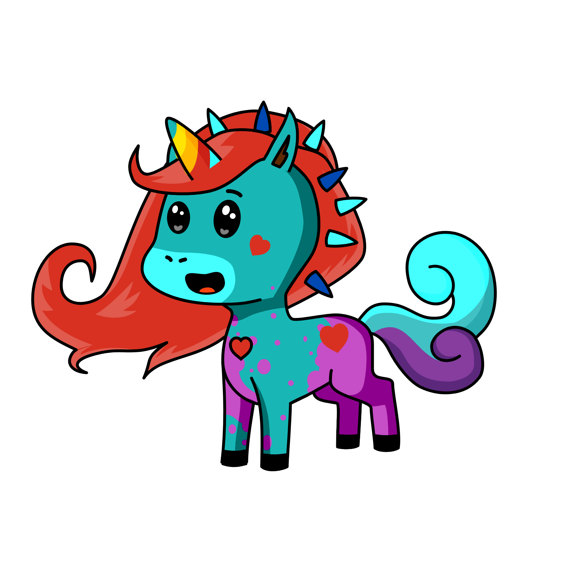 sparkle , the unicorn