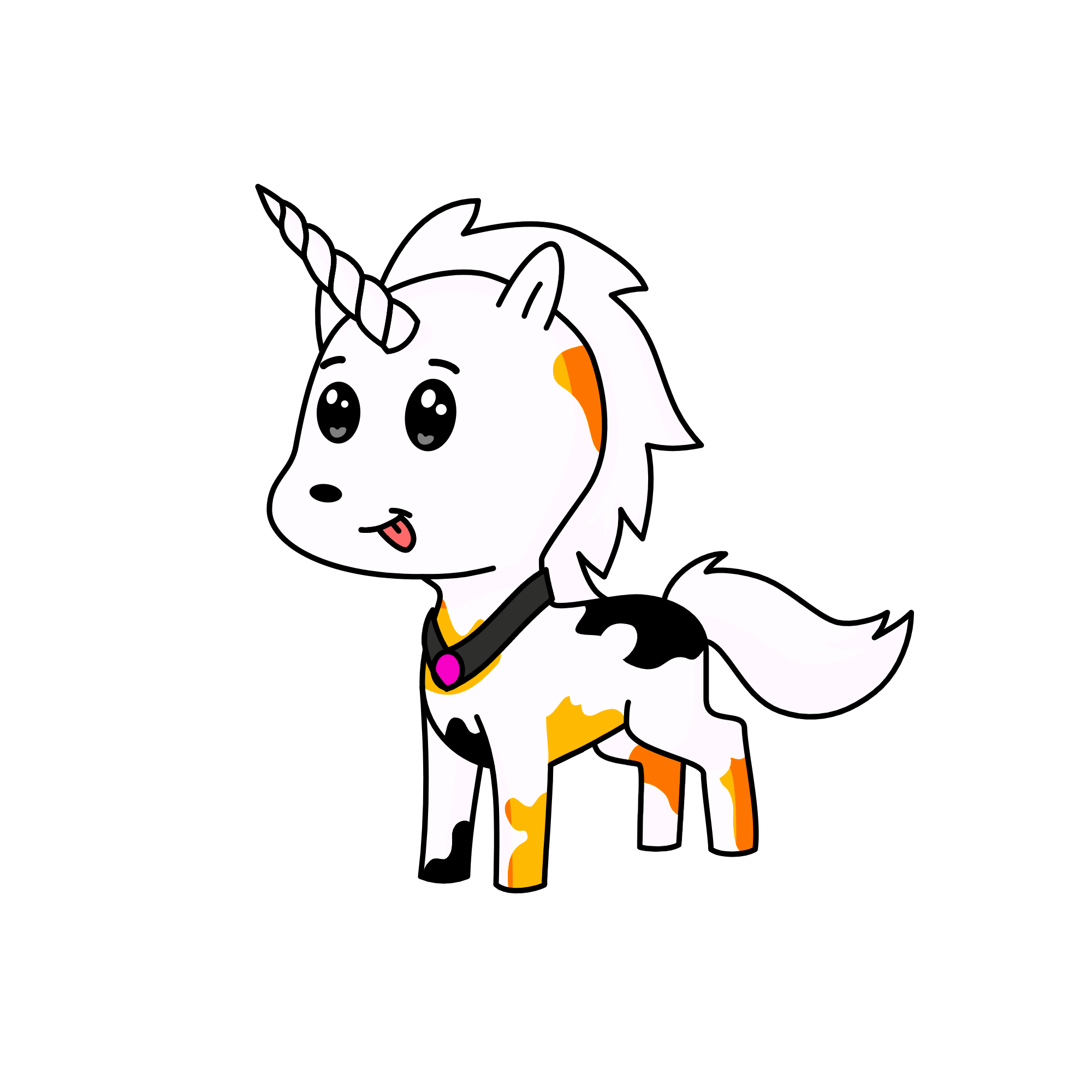 Reese's miss Pieces, the unicorn
