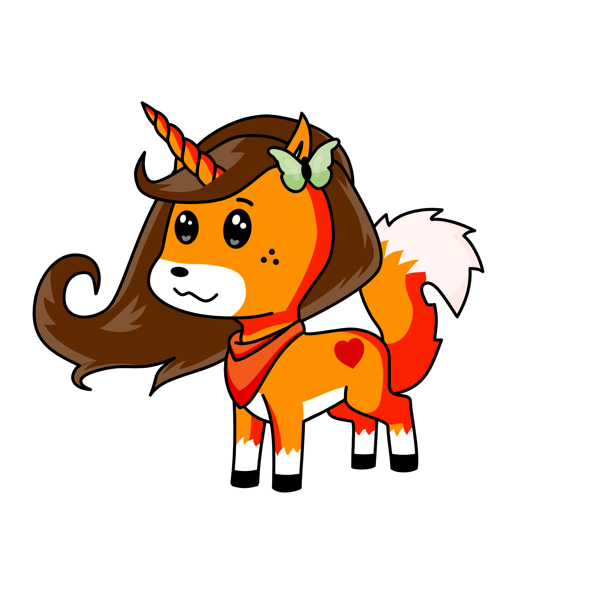 Fauxy, the unicorn