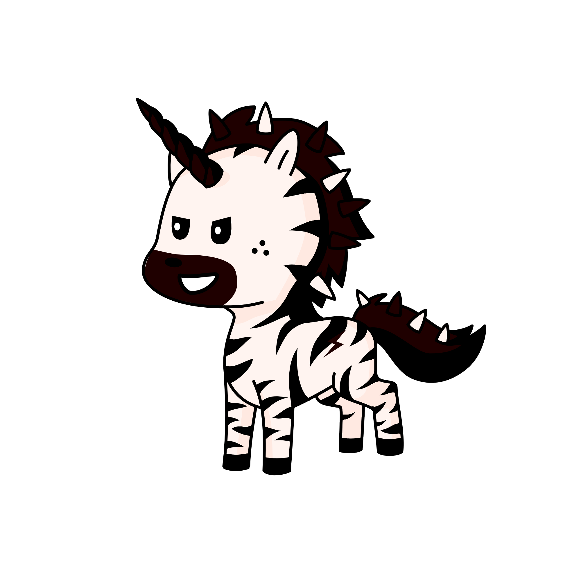 Rocky Rode, the unicorn