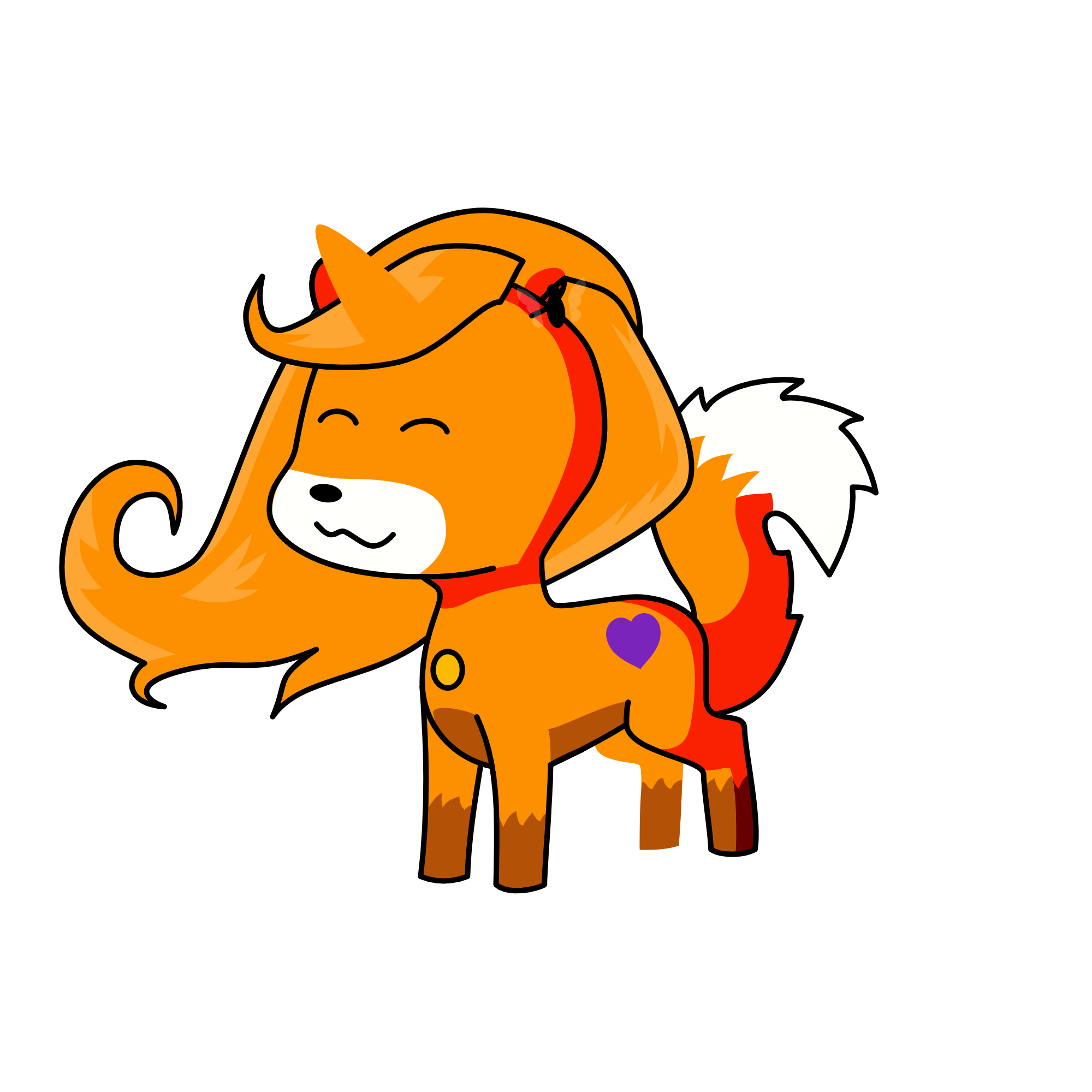 foxy, the unicorn