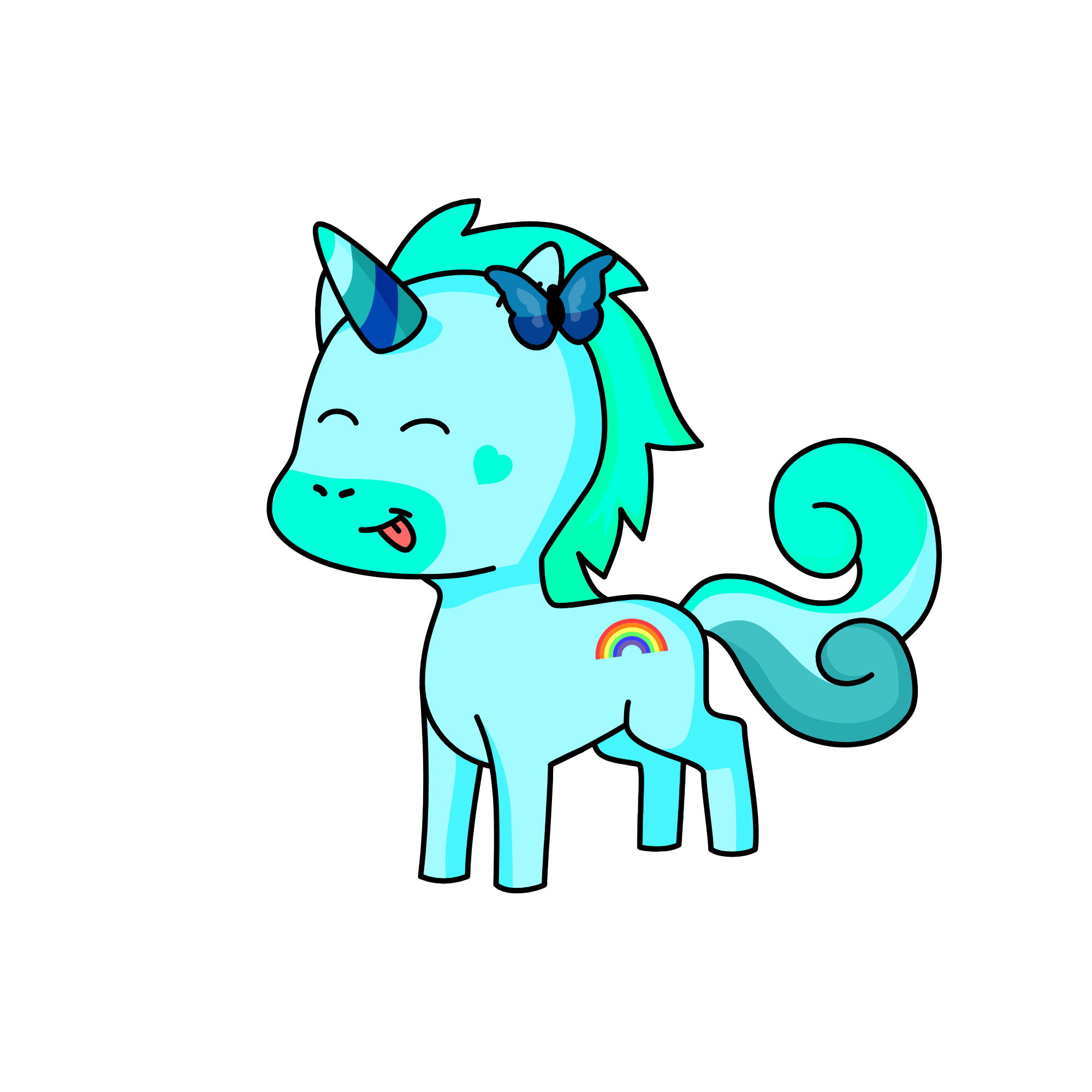 aquamarine, the unicorn