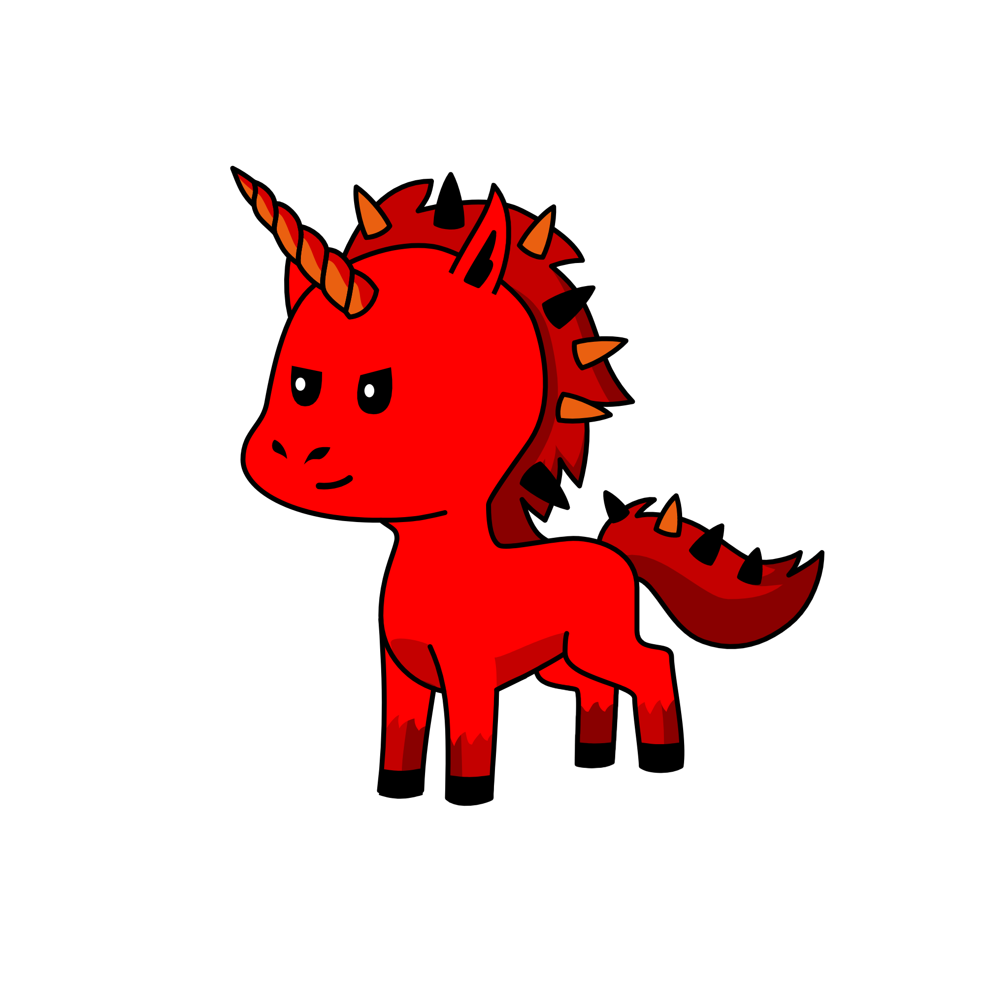 DEMON FART!, the unicorn
