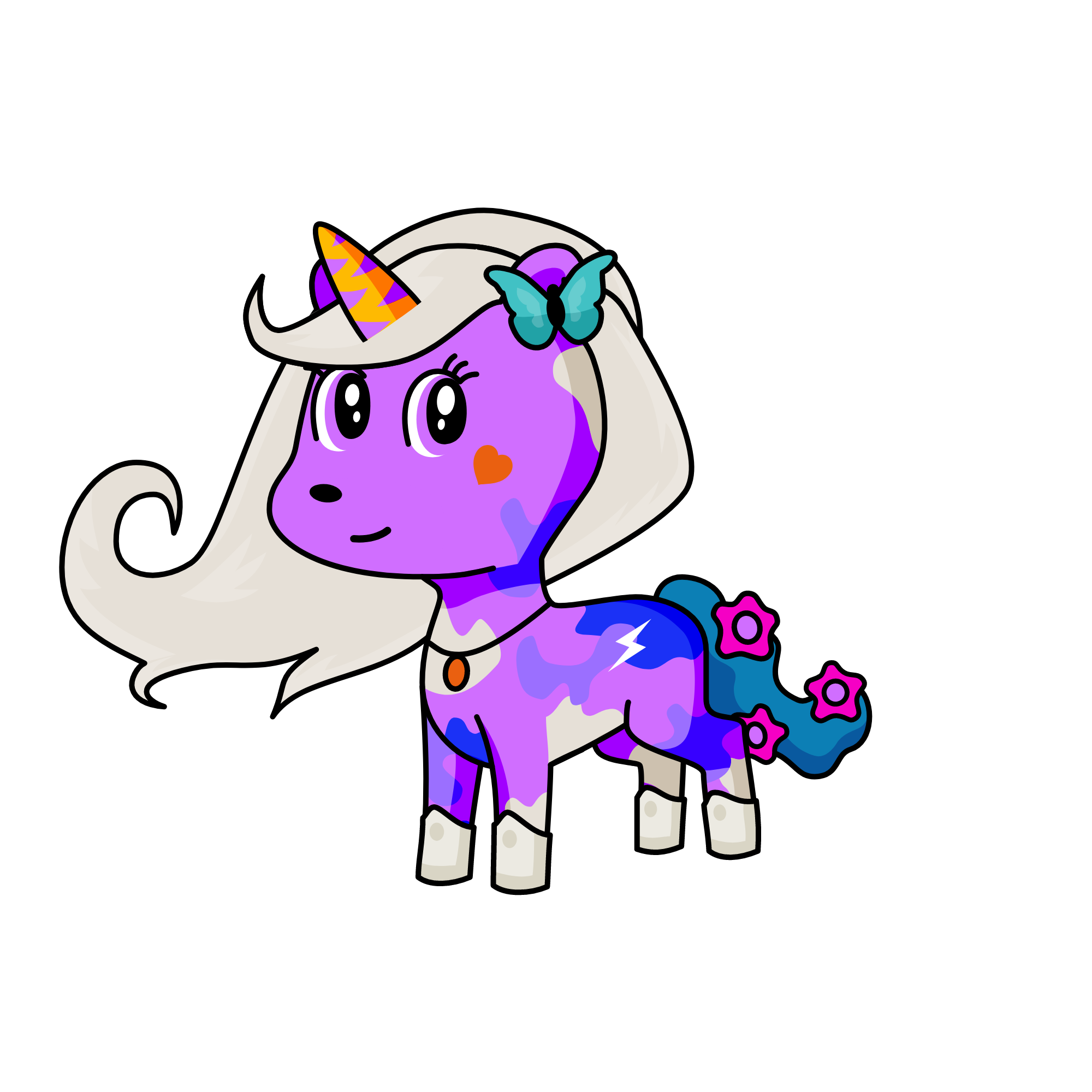 mini, the unicorn