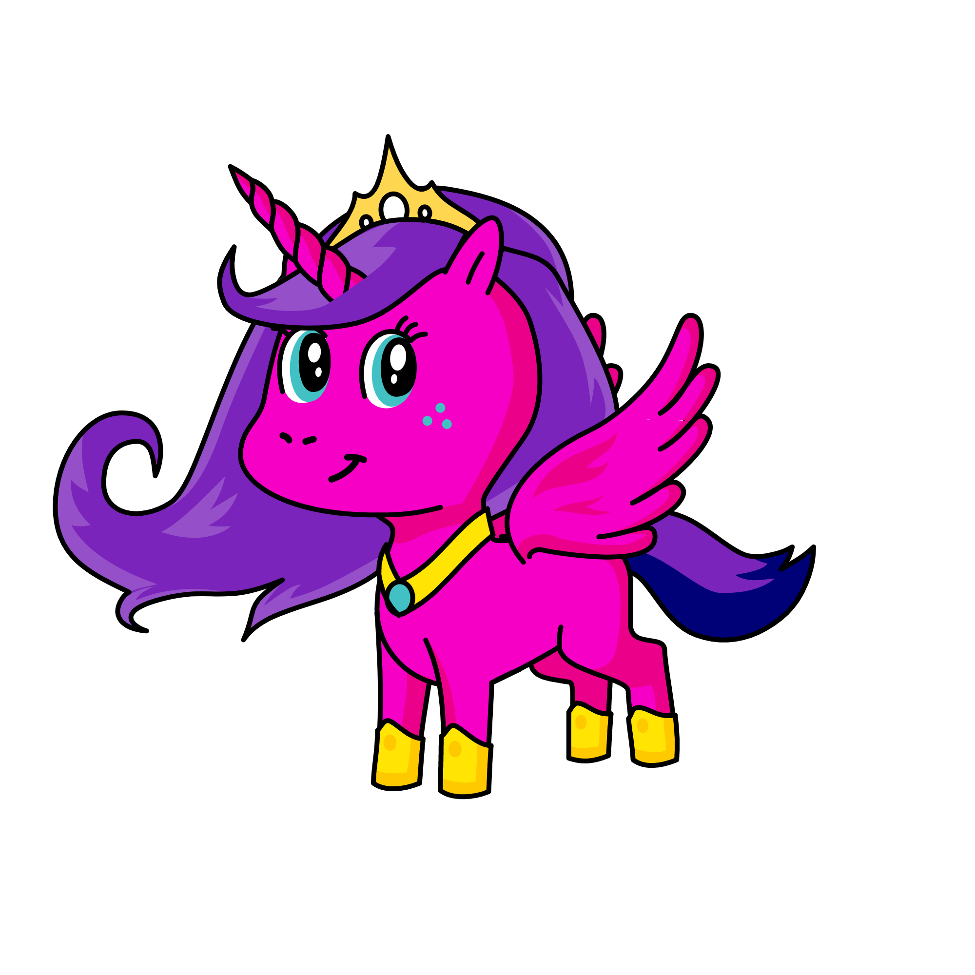 cutese, the unicorn