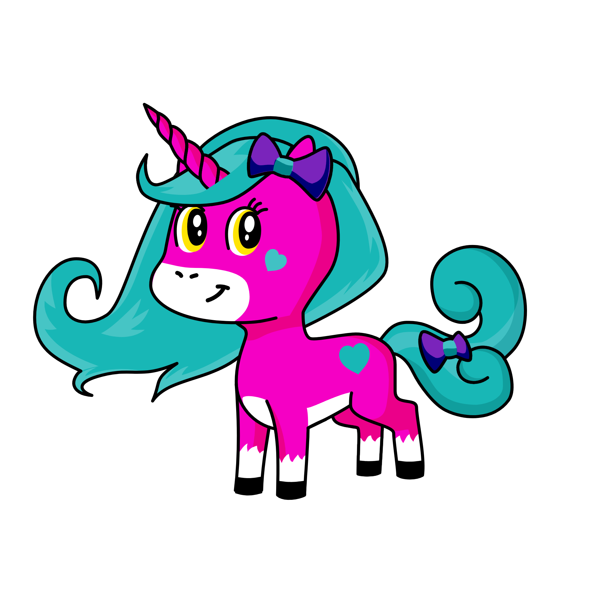 bubblecorn, the unicorn