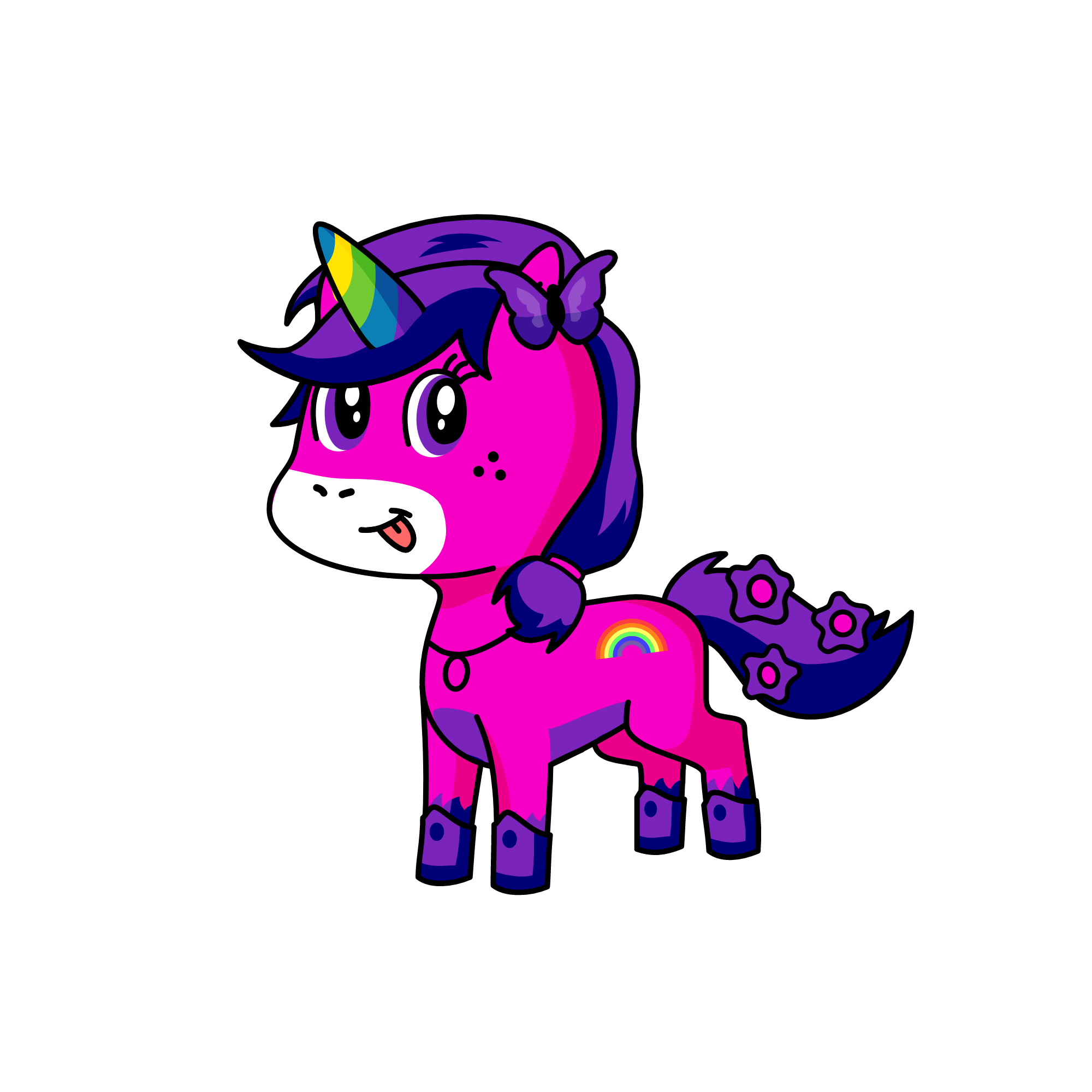 Aj, the unicorn