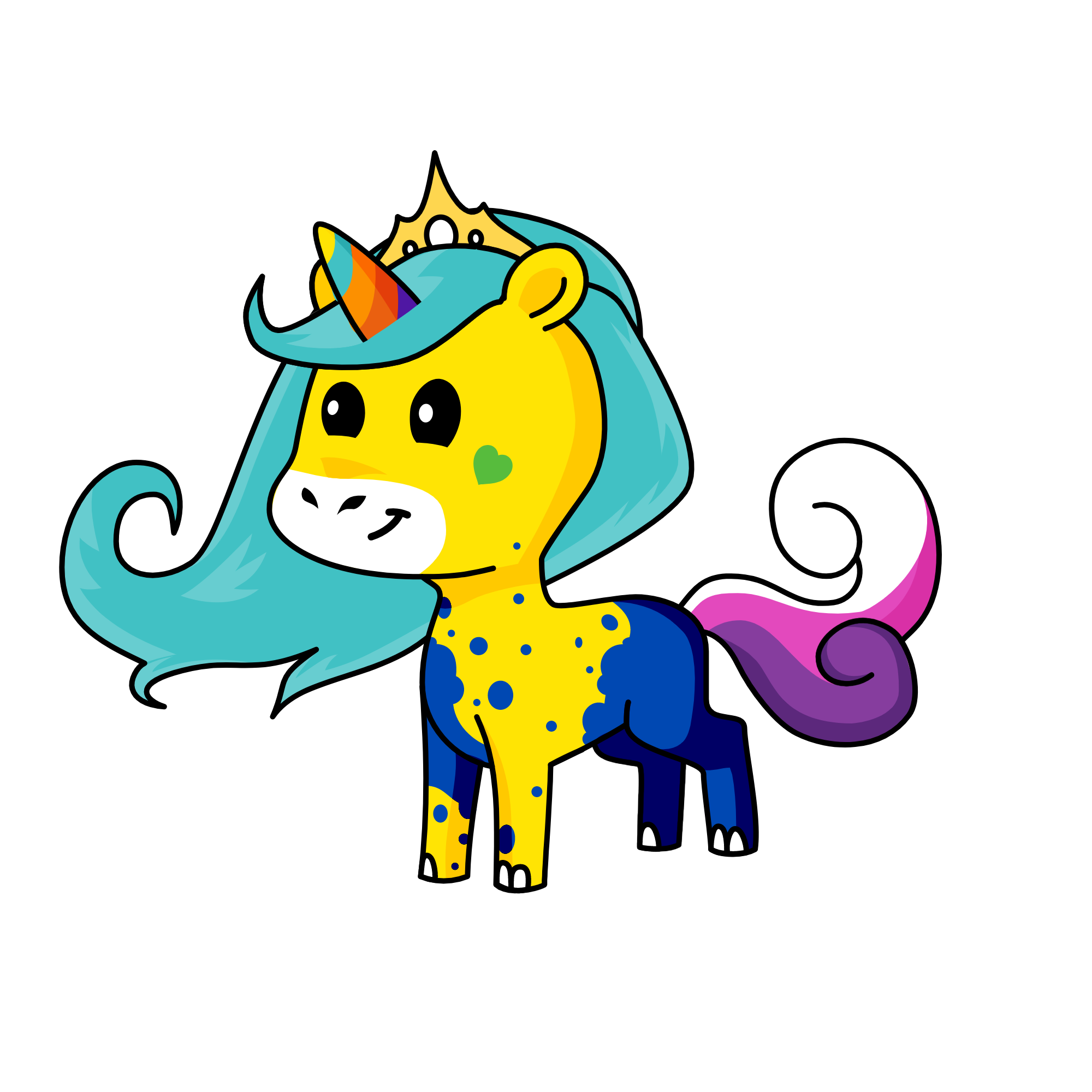queen midori, the unicorn