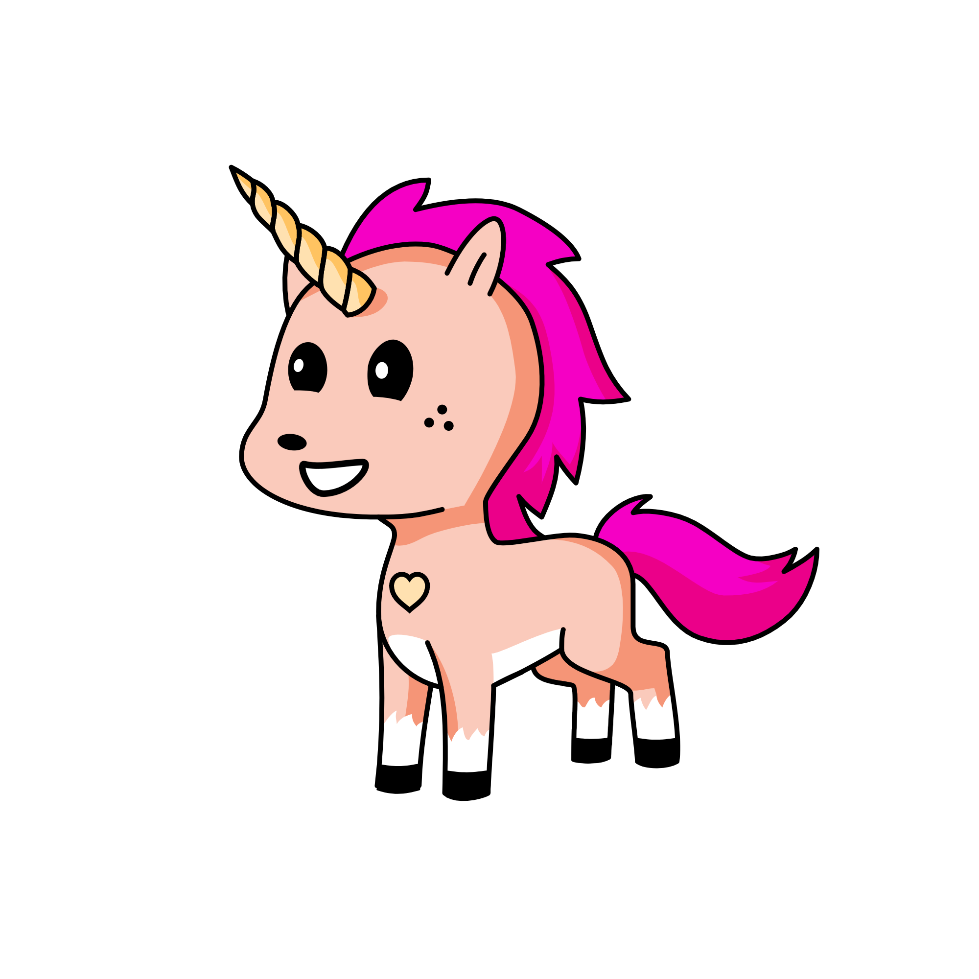 Sandy, the unicorn