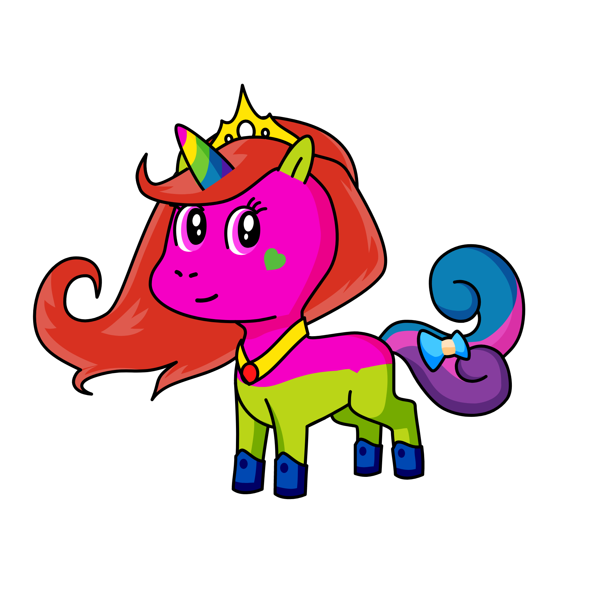 AARADHYA PRINCESS, the unicorn