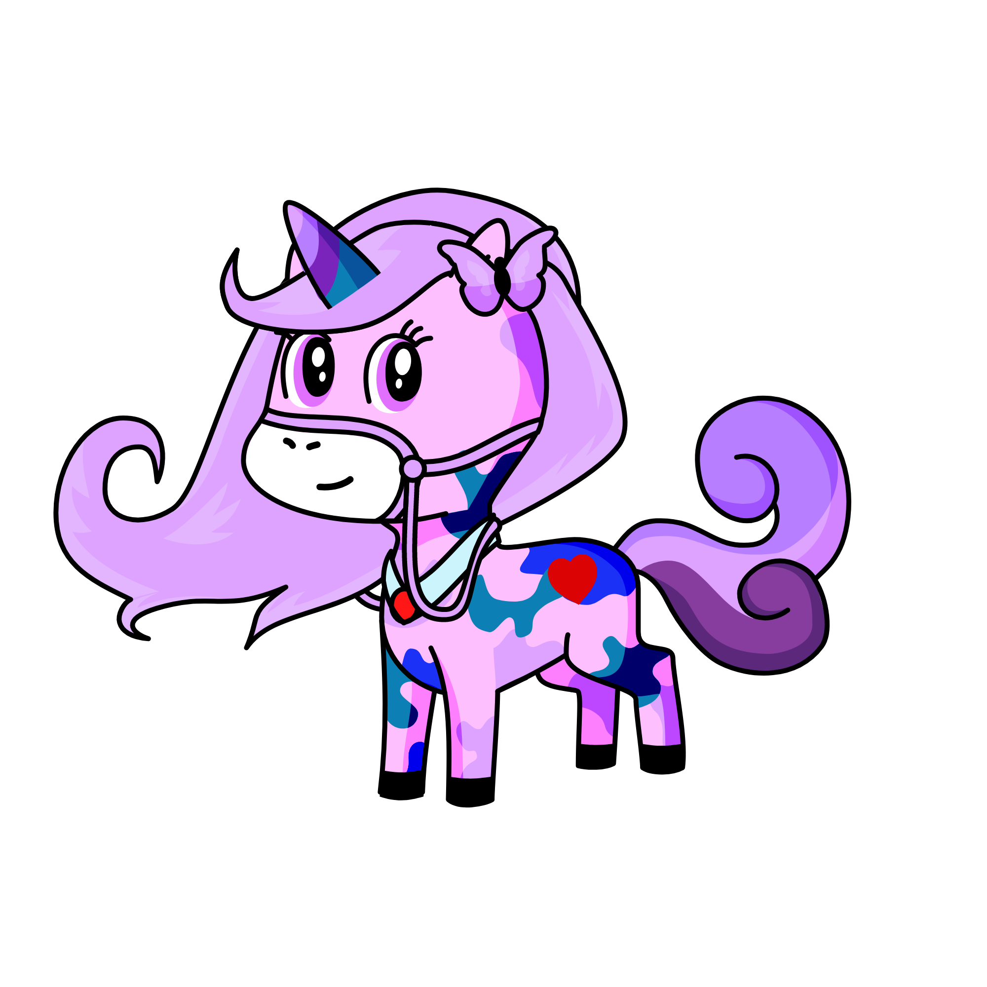 prinses fuluffi, the unicorn